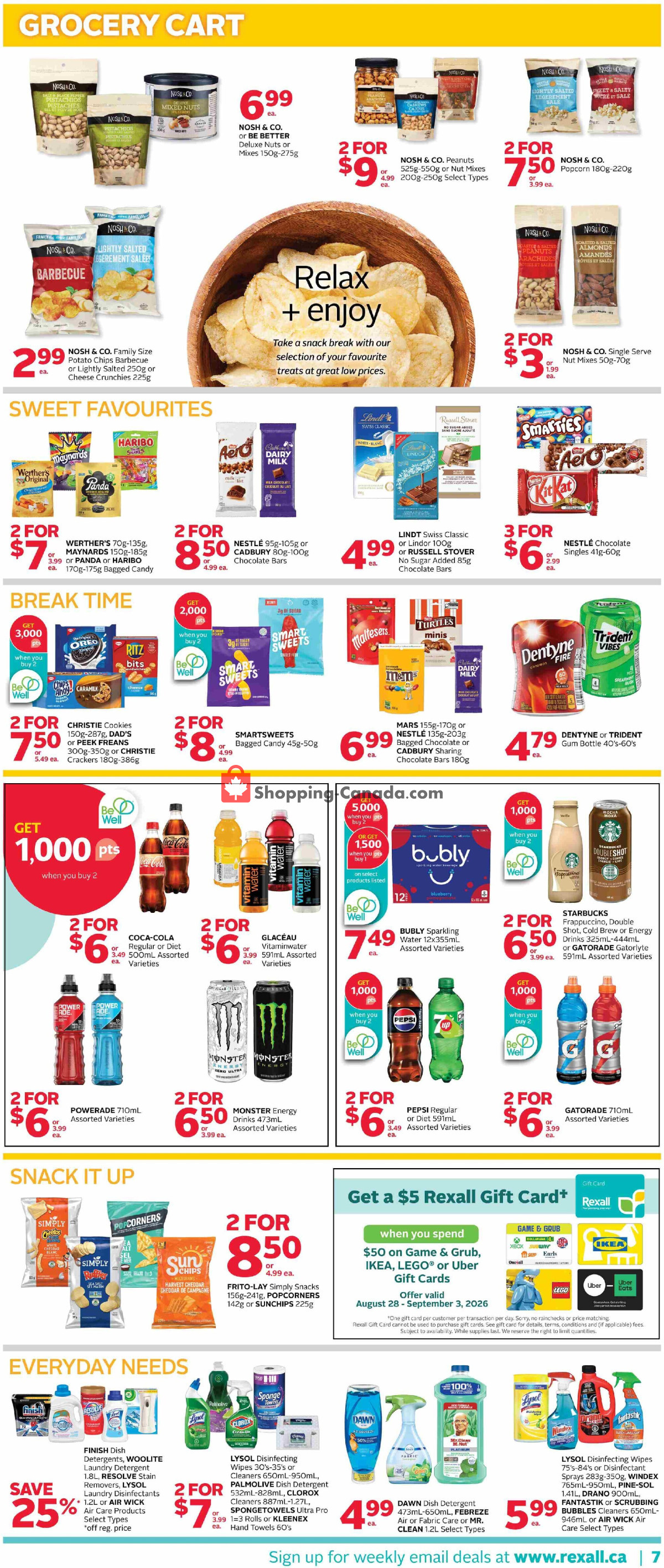 Rexall Drug Store flyer from Friday August 28, 2026 to Thursday September 3, 2026 - page 19