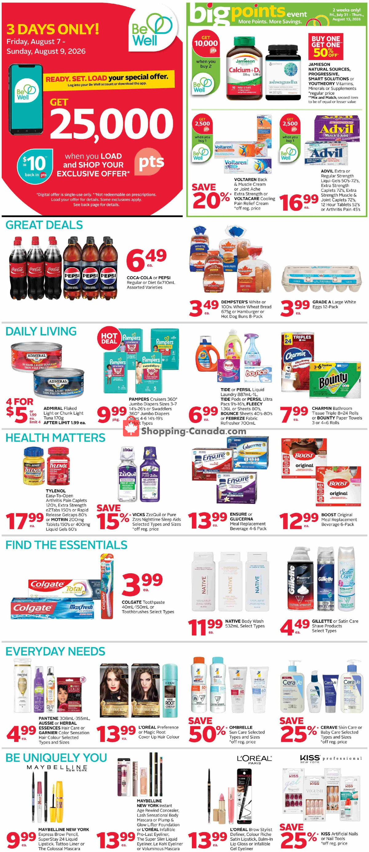 Rexall Drug Store flyer from Friday August 7, 2026 to Thursday August 13, 2026 - page 3