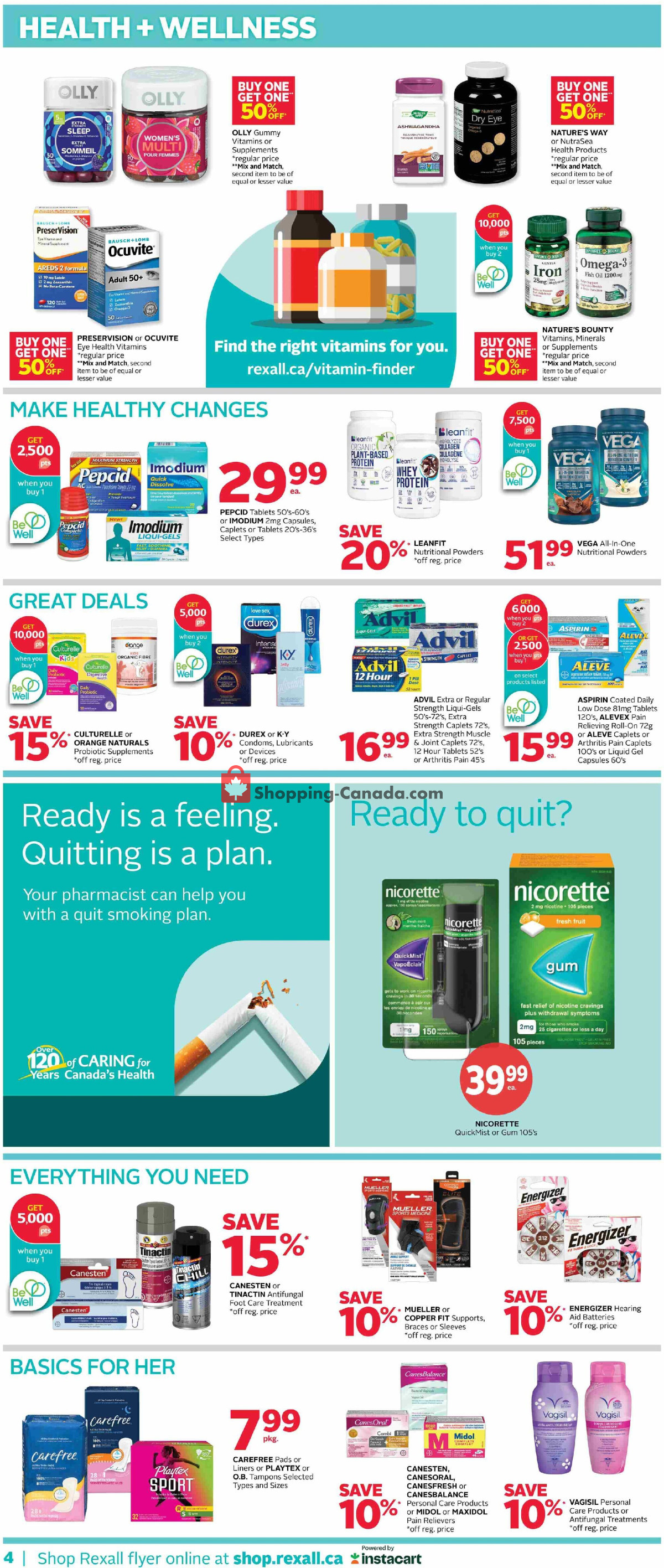 Rexall Drug Store flyer from Friday July 17, 2026 to Thursday July 23, 2026 - page 10