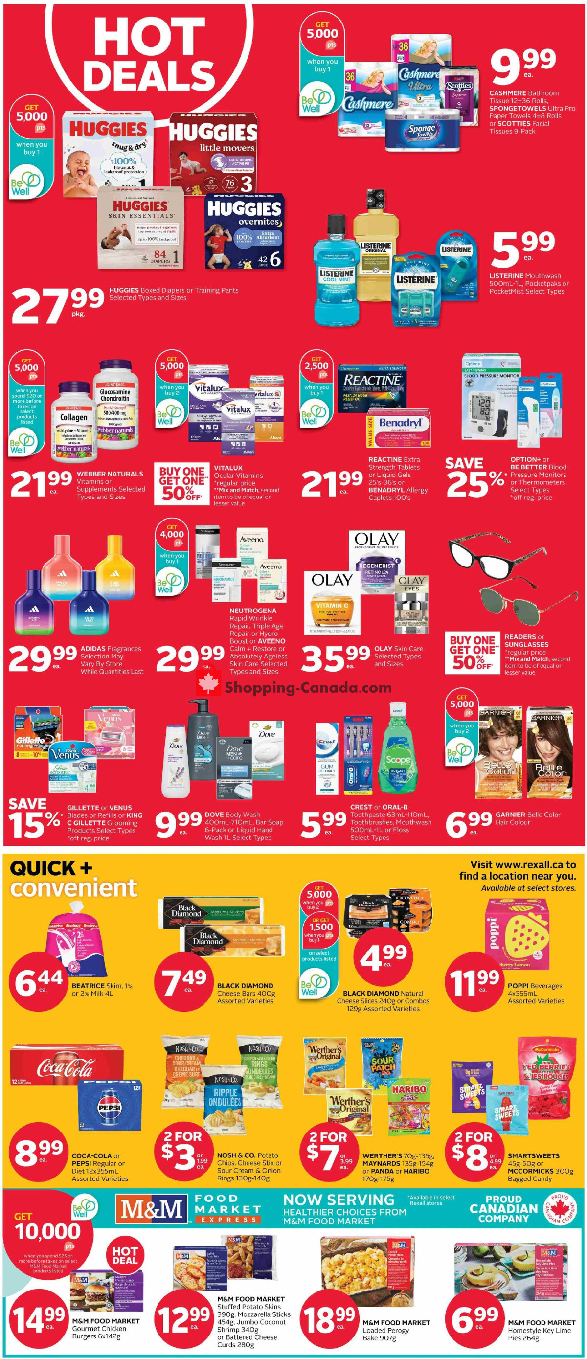 Rexall Drug Store flyer from Friday July 17, 2026 to Thursday July 23, 2026 - page 4