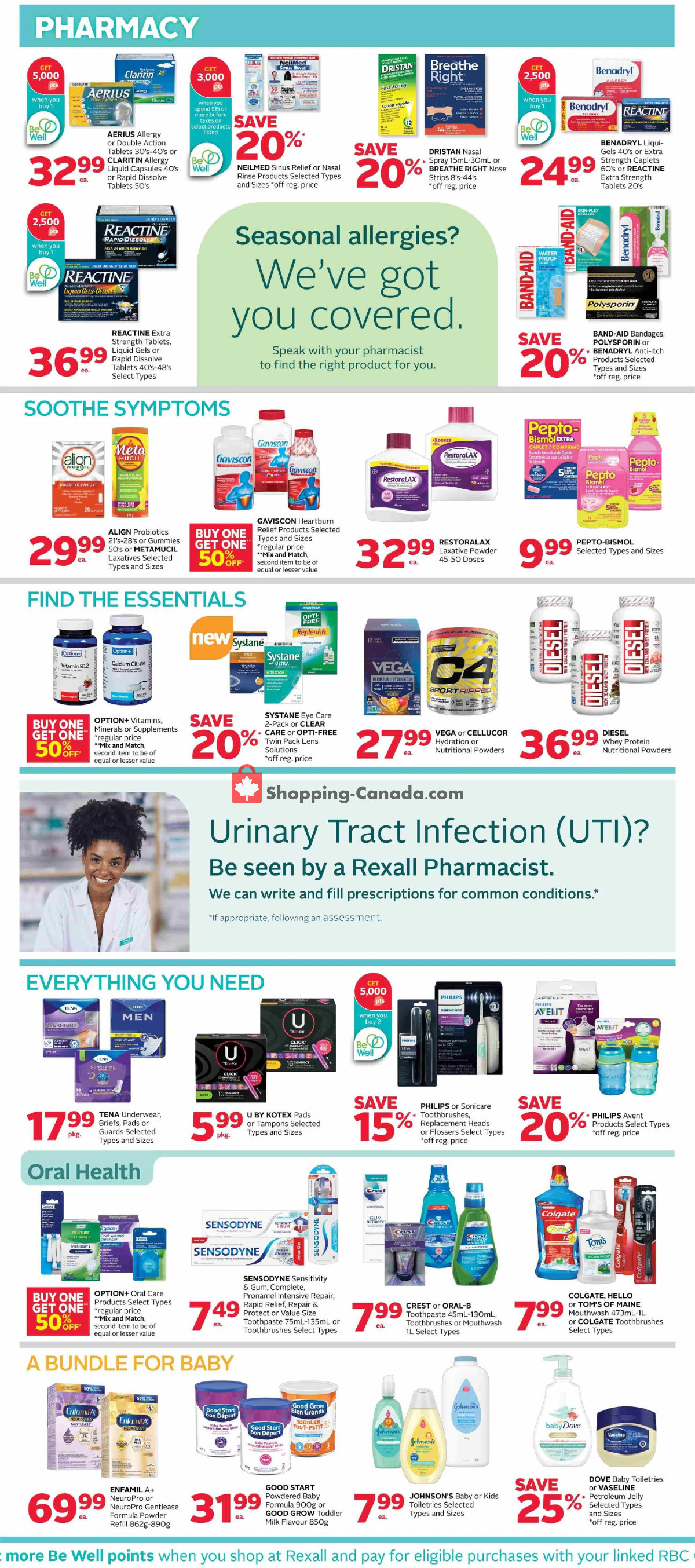 Rexall Drug Store flyer from Friday July 17, 2026 to Thursday July 23, 2026 - page 6