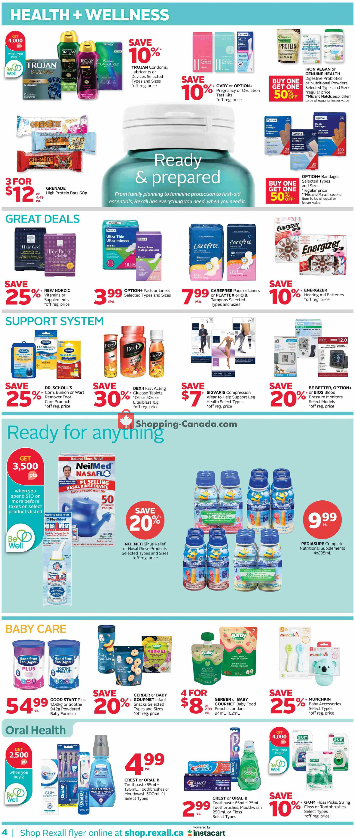 Rexall Drug Store flyer from Friday July 24, 2026 to Thursday July 30, 2026 - page 11