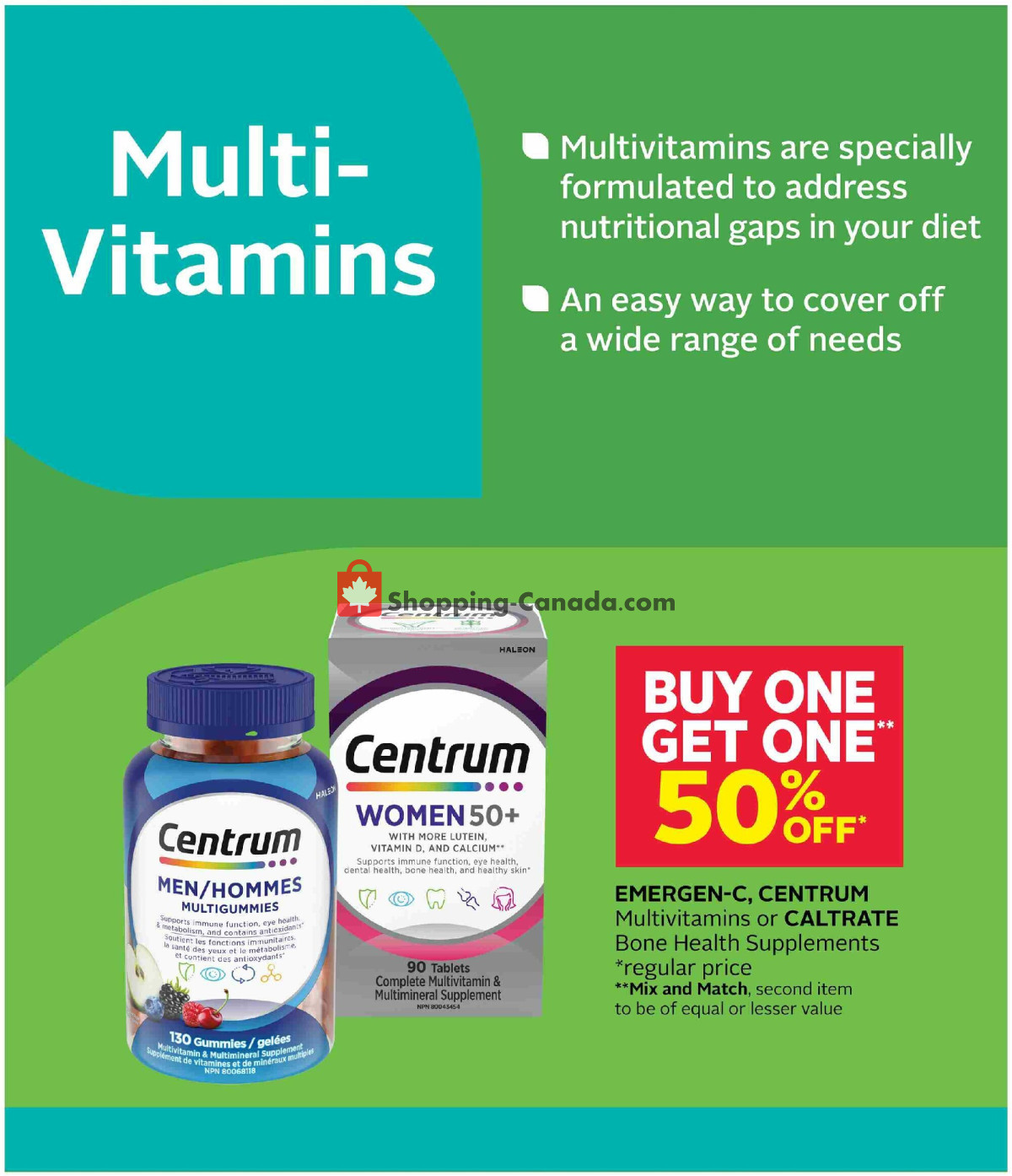 Rexall Drug Store flyer from Friday July 24, 2026 to Thursday July 30, 2026 - page 7
