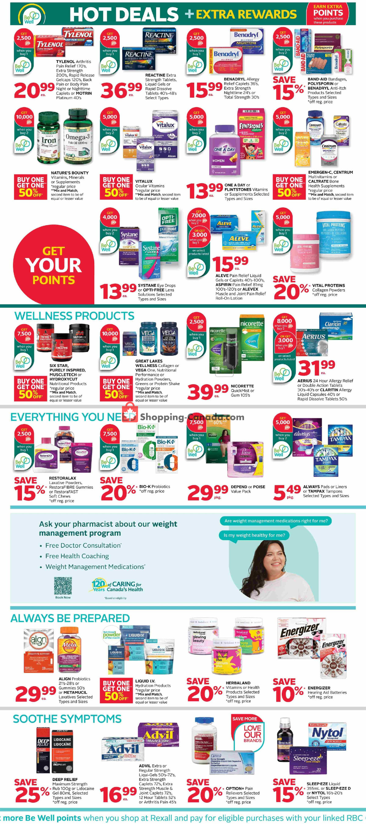 Rexall Drug Store flyer from Friday July 3, 2026 to Thursday July 9, 2026 - page 9