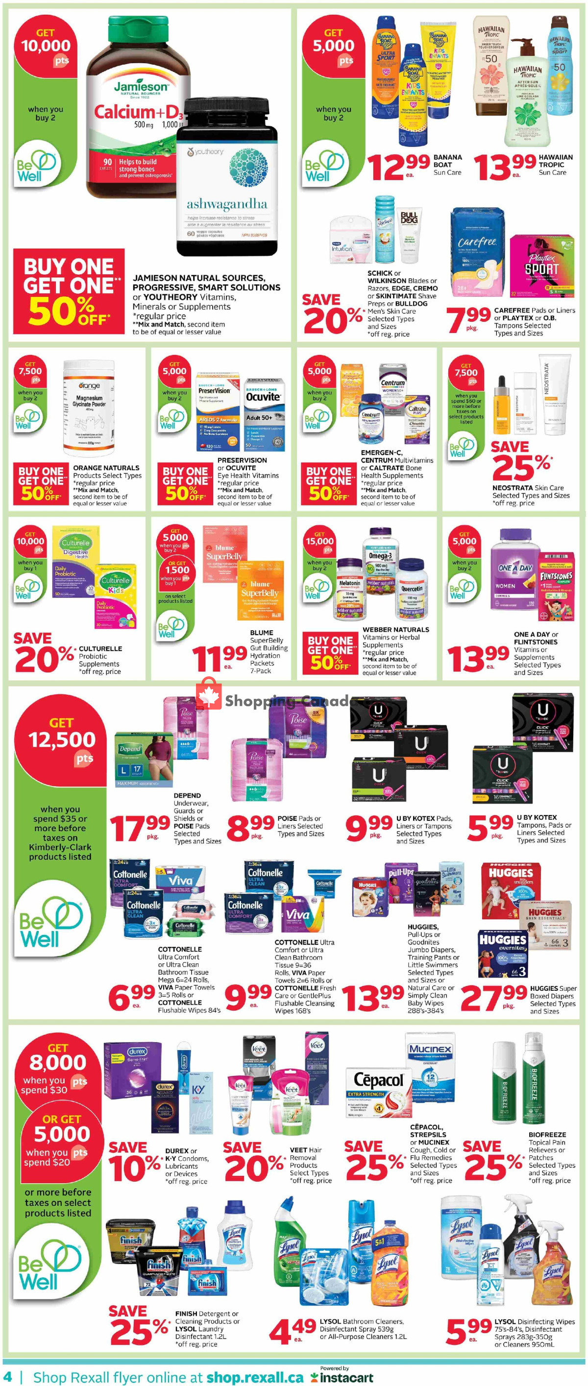Rexall Drug Store flyer from Friday July 31, 2026 to Thursday August 13, 2026 - page 12