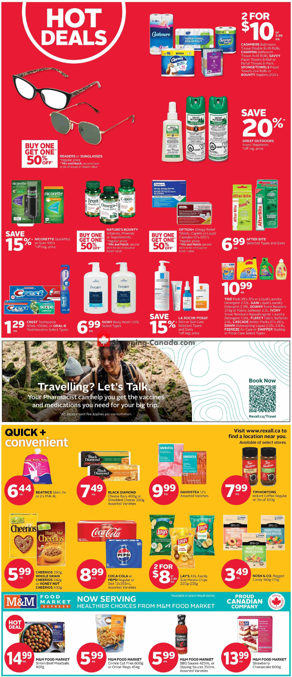 Rexall Drug Store flyer from Friday July 31, 2026 to Thursday August 6, 2026 - page 6