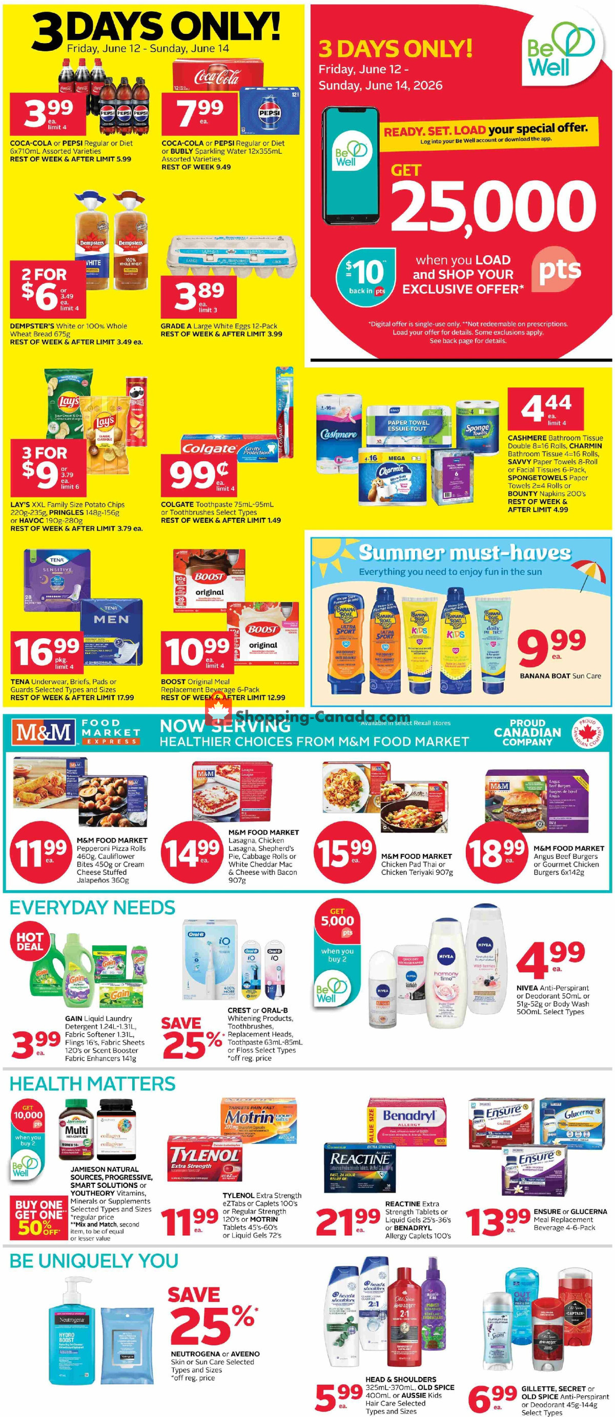 Rexall Drug Store flyer from Friday June 12, 2026 to Thursday June 18, 2026 - page 2