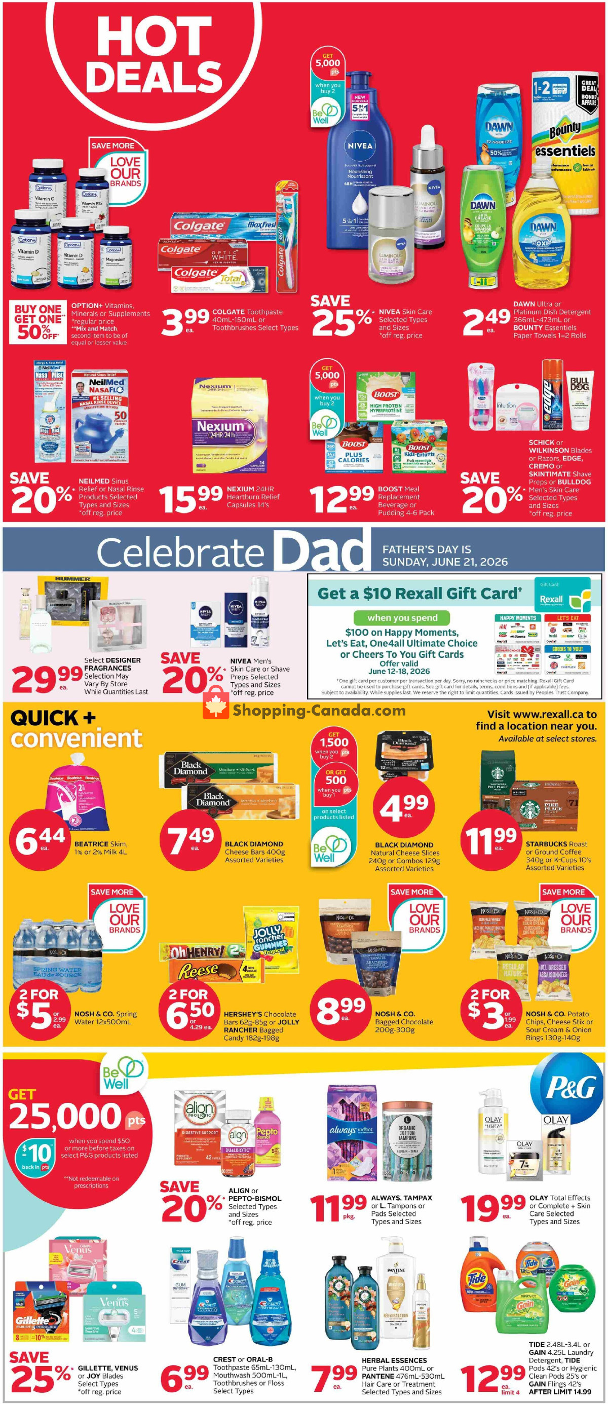 Rexall Drug Store flyer from Friday June 12, 2026 to Thursday June 18, 2026 - page 4