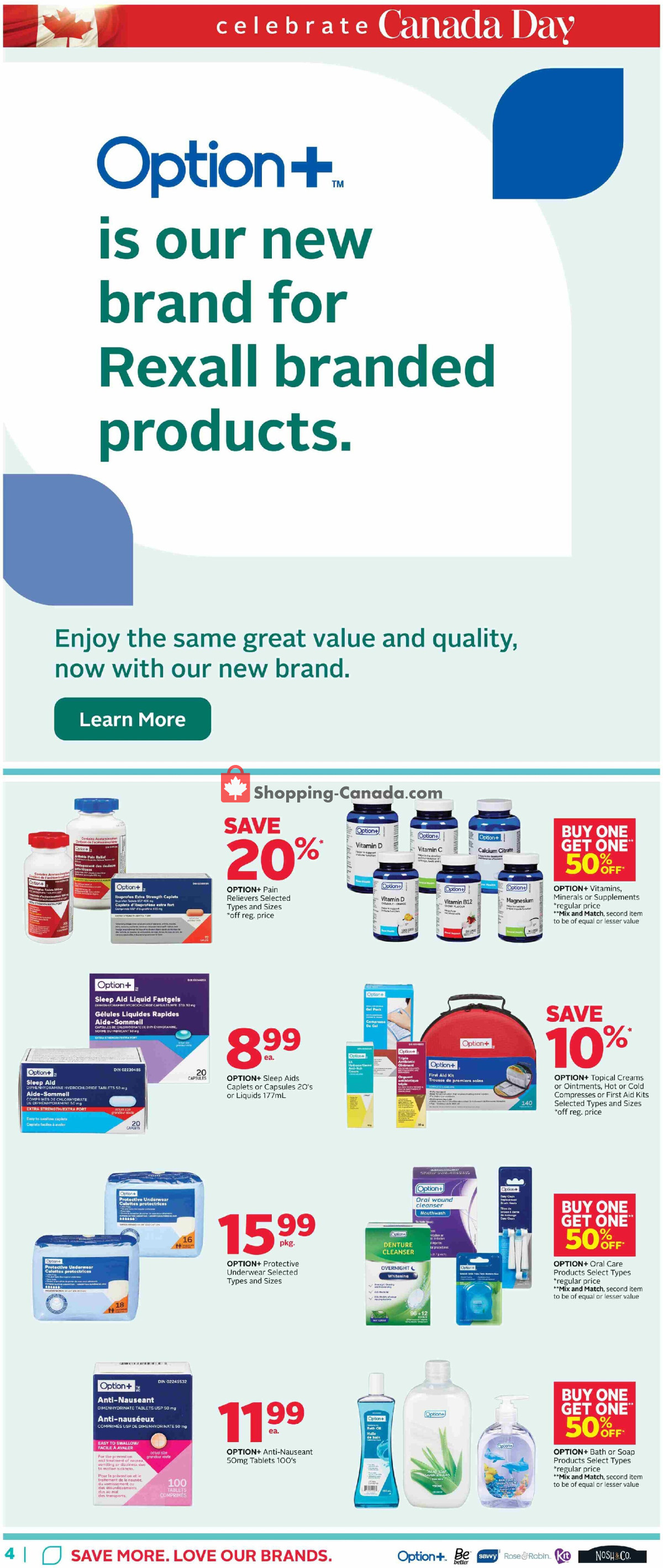 Rexall Drug Store flyer from Friday June 19, 2026 to Thursday June 25, 2026 - page 12
