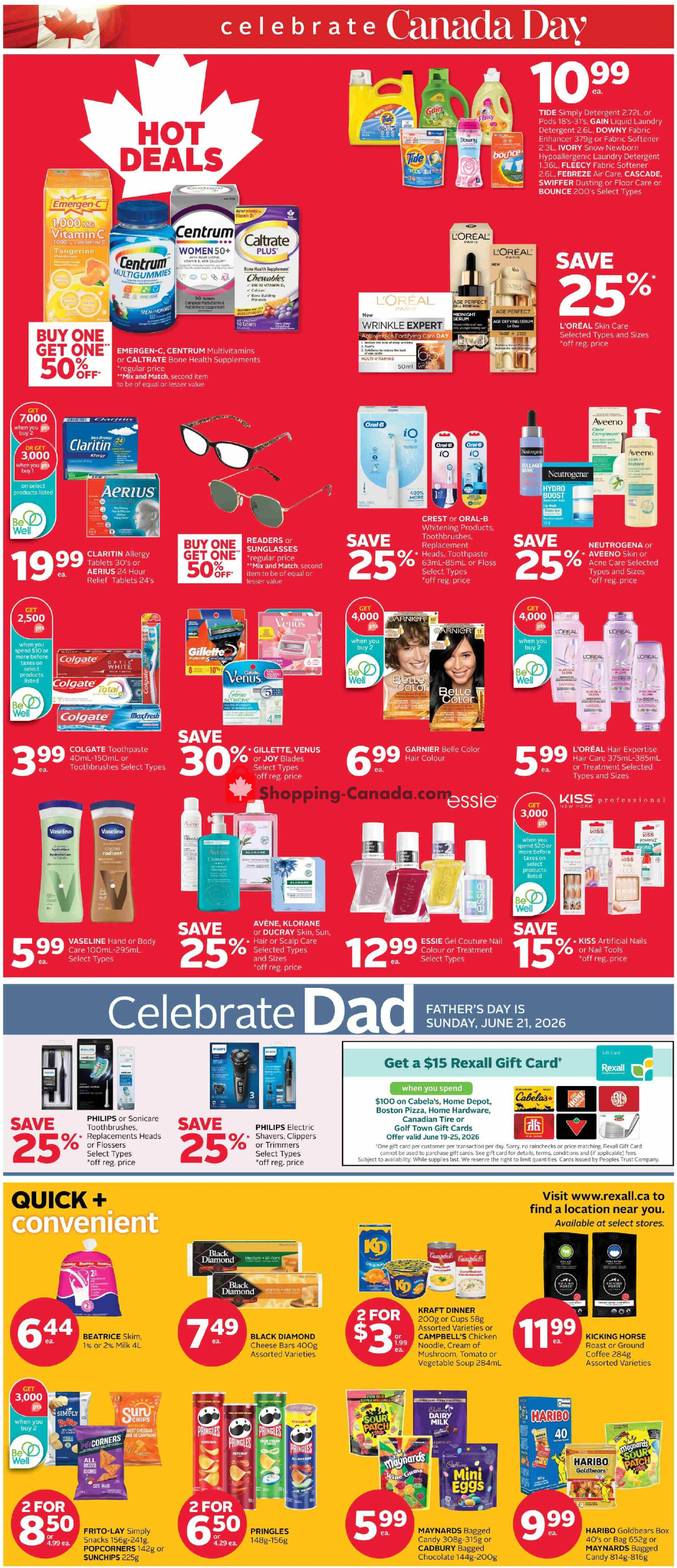 Rexall Drug Store flyer from Friday June 19, 2026 to Thursday June 25, 2026 - page 4