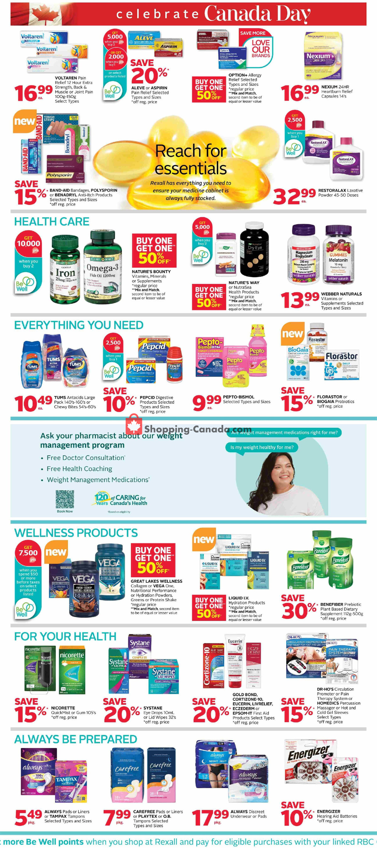 Rexall Drug Store flyer from Friday June 19, 2026 to Thursday June 25, 2026 - page 6
