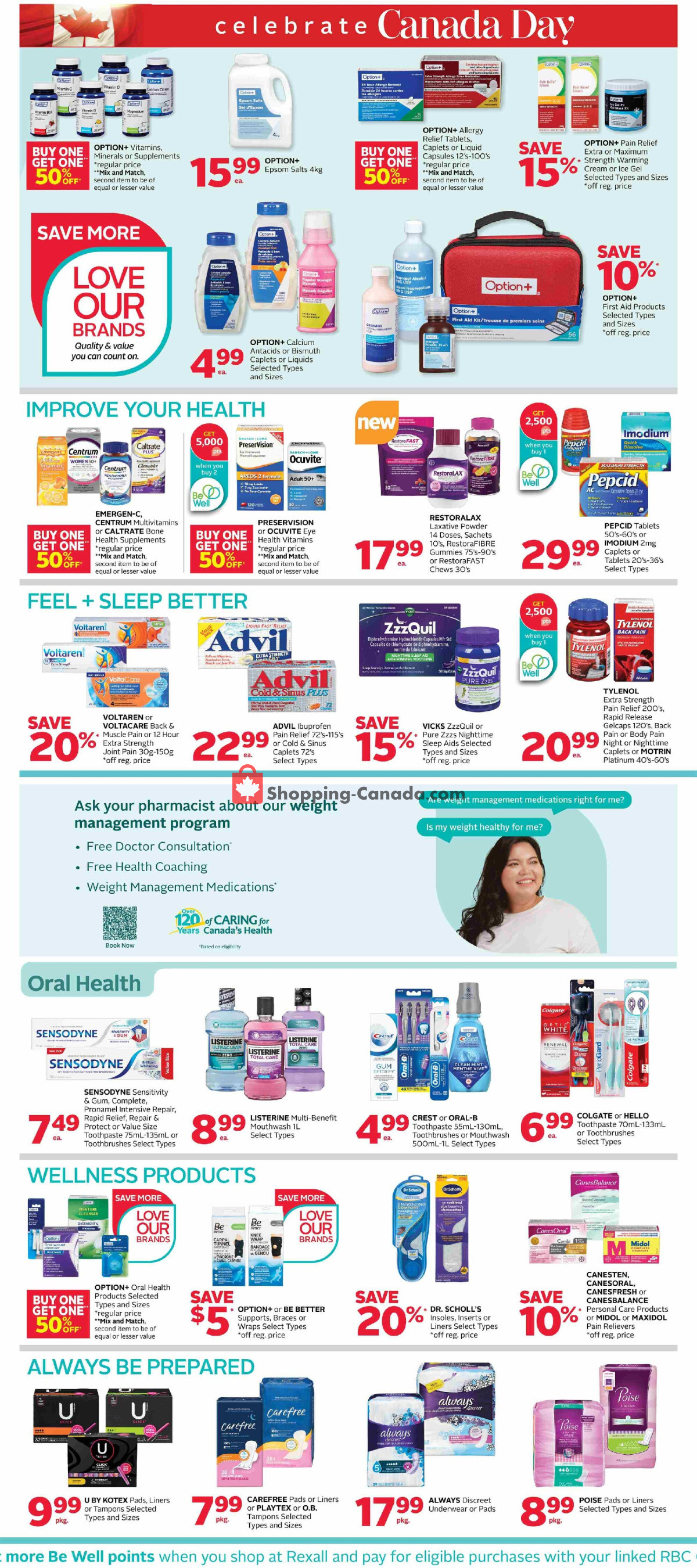 Rexall Drug Store flyer from Friday June 26, 2026 to Thursday July 2, 2026 - page 7