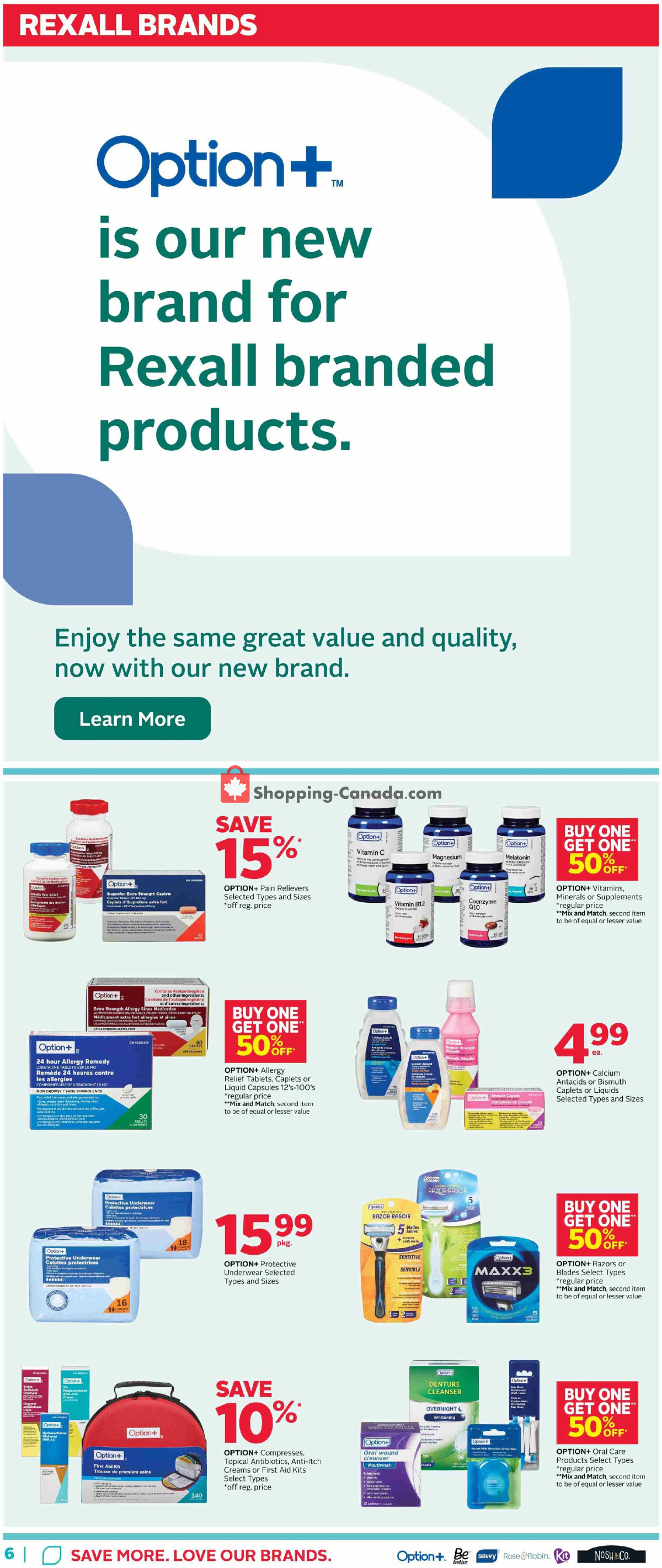 Rexall Drug Store flyer from Friday June 5, 2026 to Thursday June 11, 2026 - page 13
