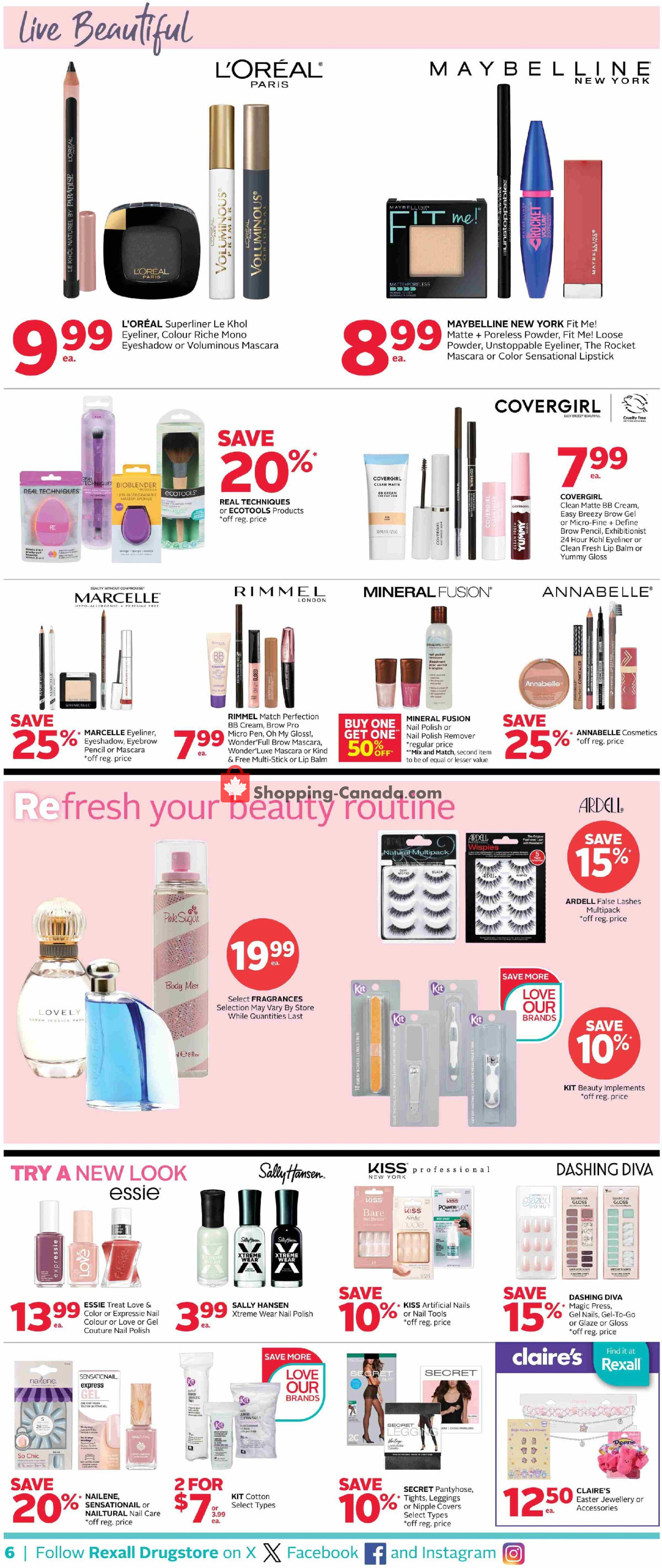 Rexall Drug Store flyer from Friday March 29, 2024 to Thursday April 4, 2024 - page 11