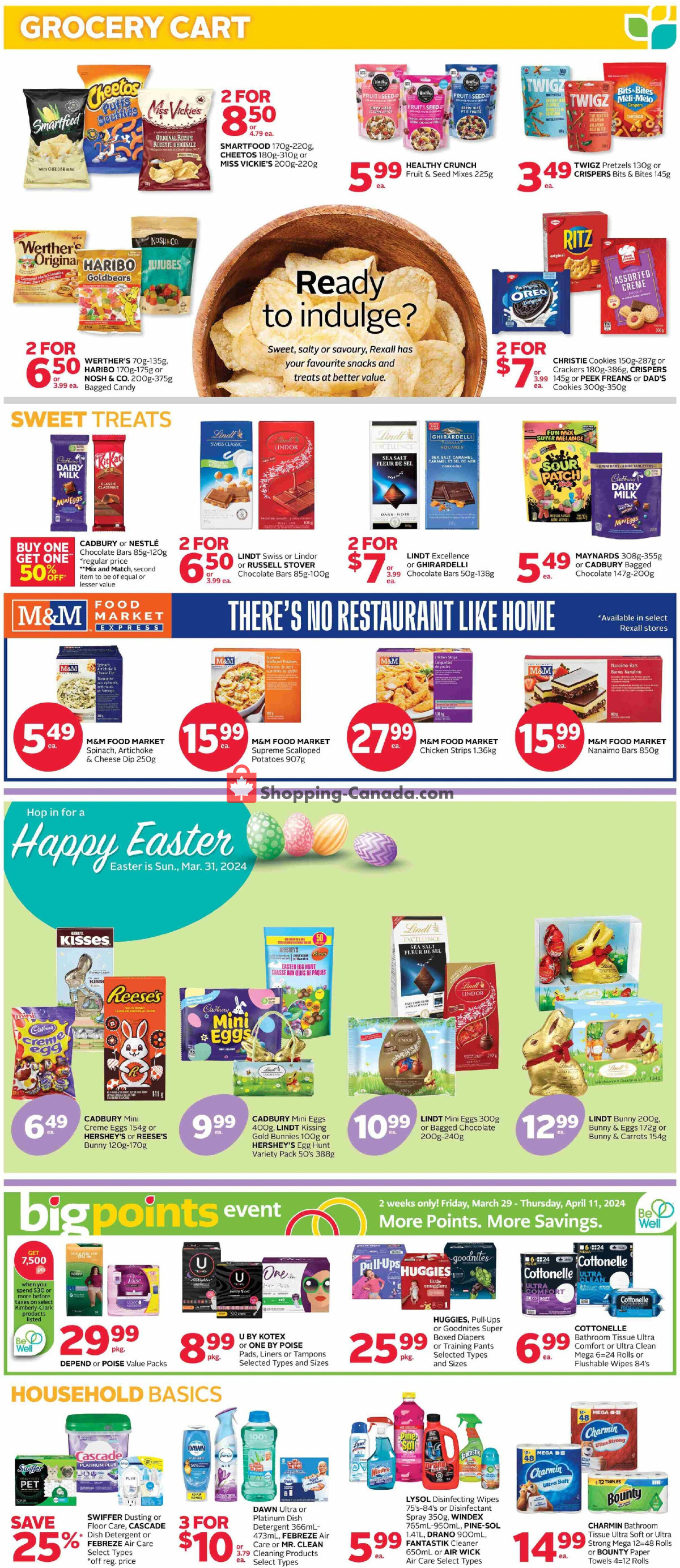 Rexall Drug Store flyer from Friday March 29, 2024 to Thursday April 4, 2024 - page 14