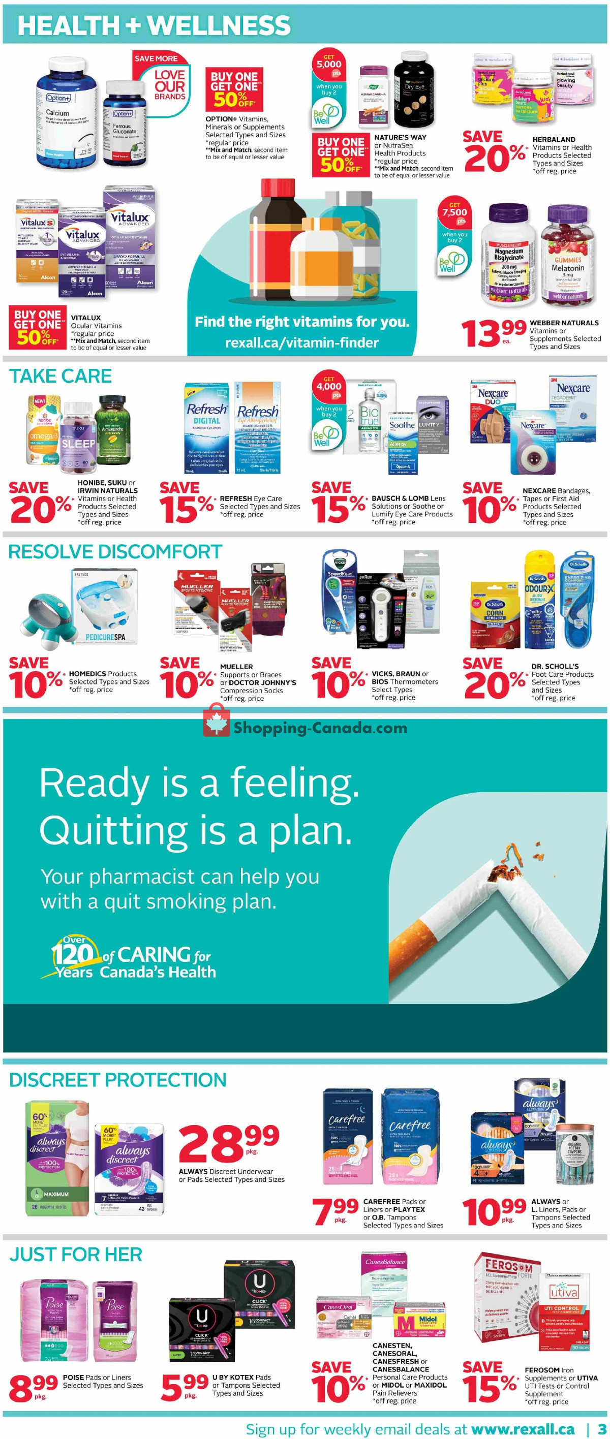 Rexall Drug Store flyer from Friday May 1, 2026 to Thursday May 7, 2026 - page 11