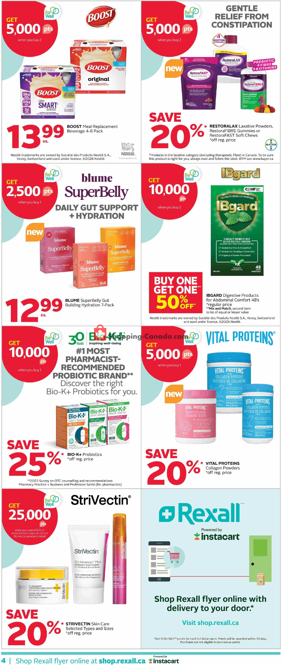 Rexall Drug Store flyer from Friday May 1, 2026 to Thursday May 7, 2026 - page 12