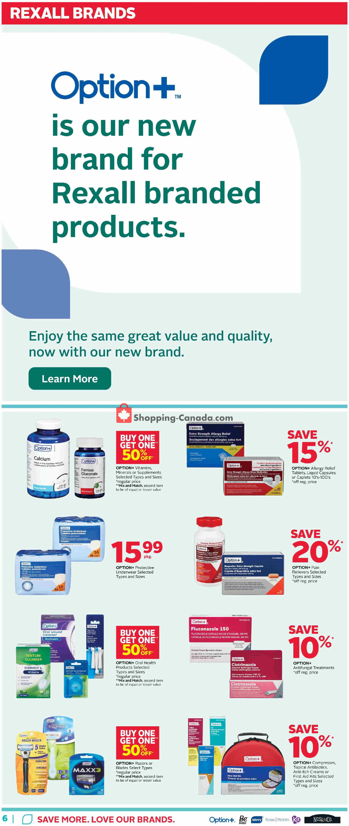 Rexall Drug Store flyer from Friday May 1, 2026 to Thursday May 7, 2026 - page 15
