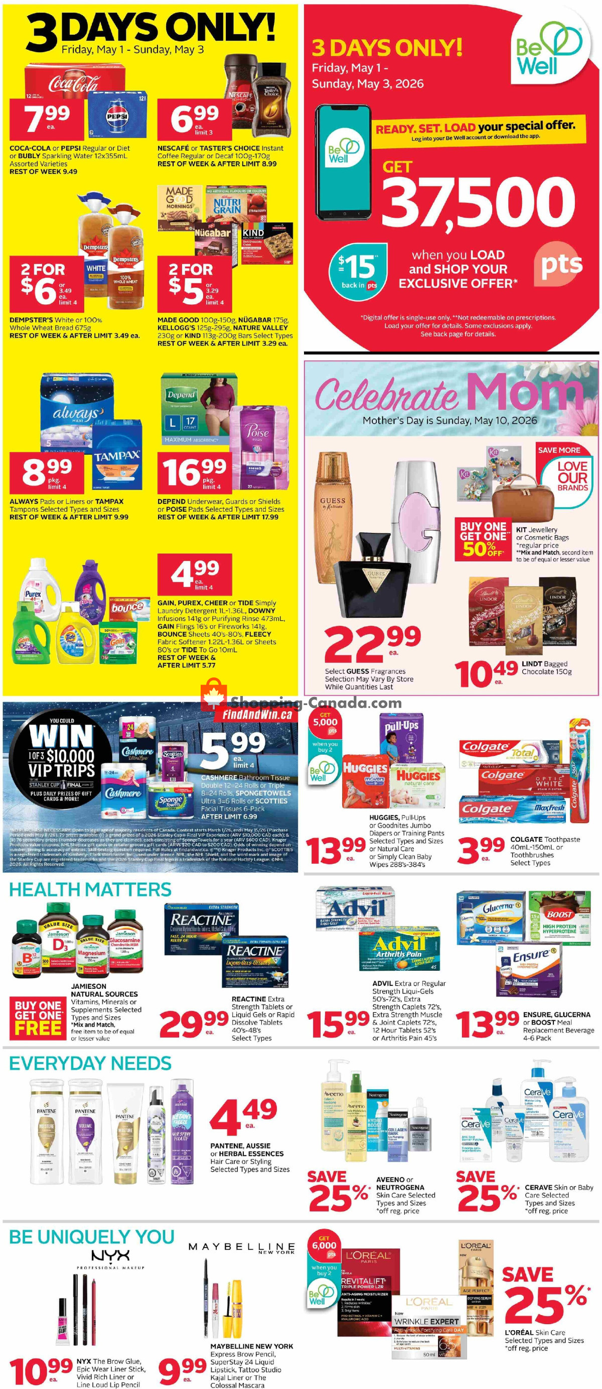 Rexall Drug Store flyer from Friday May 1, 2026 to Thursday May 7, 2026 - page 4
