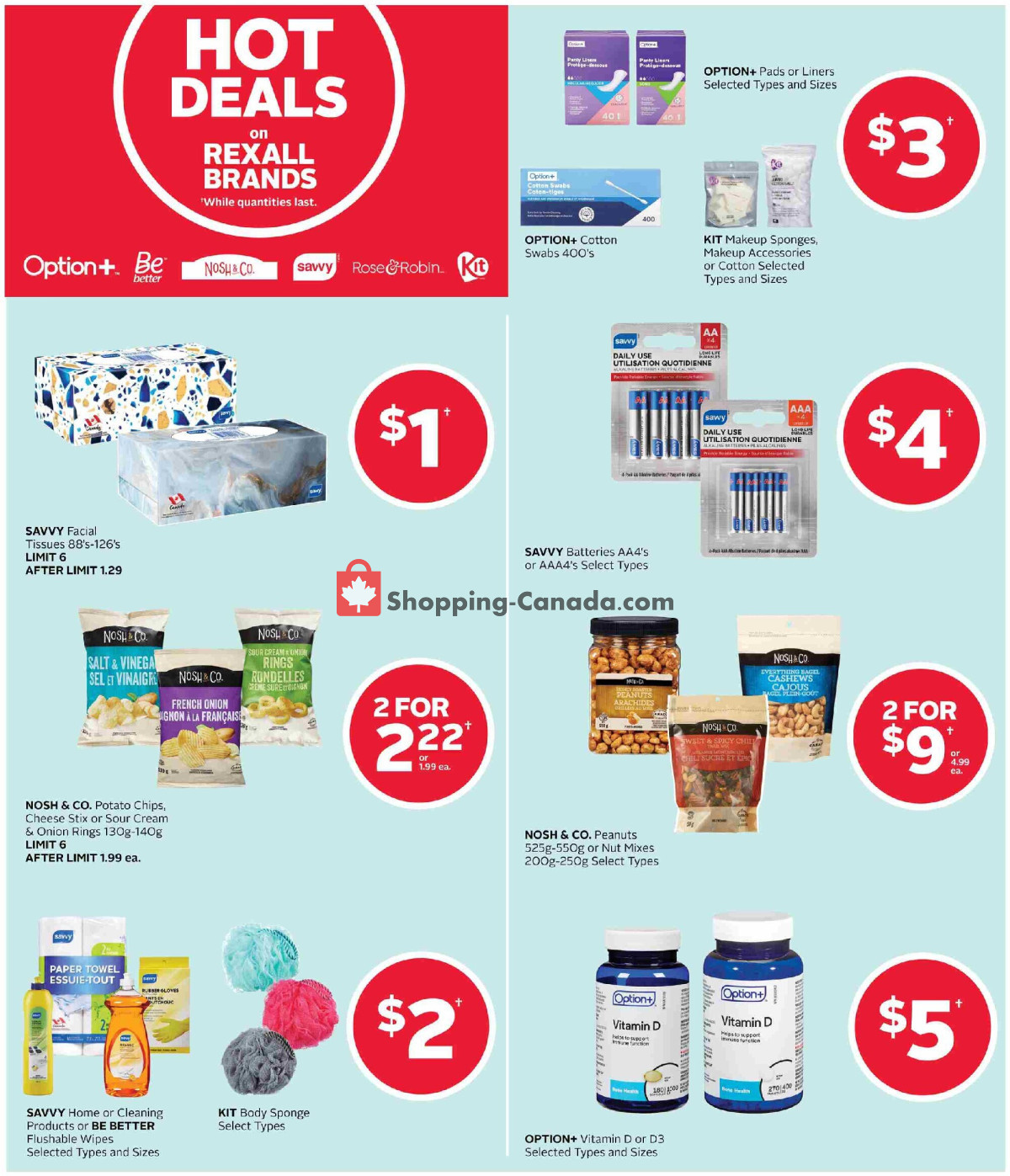 Rexall Drug Store flyer from Friday May 1, 2026 to Thursday May 7, 2026 - page 6
