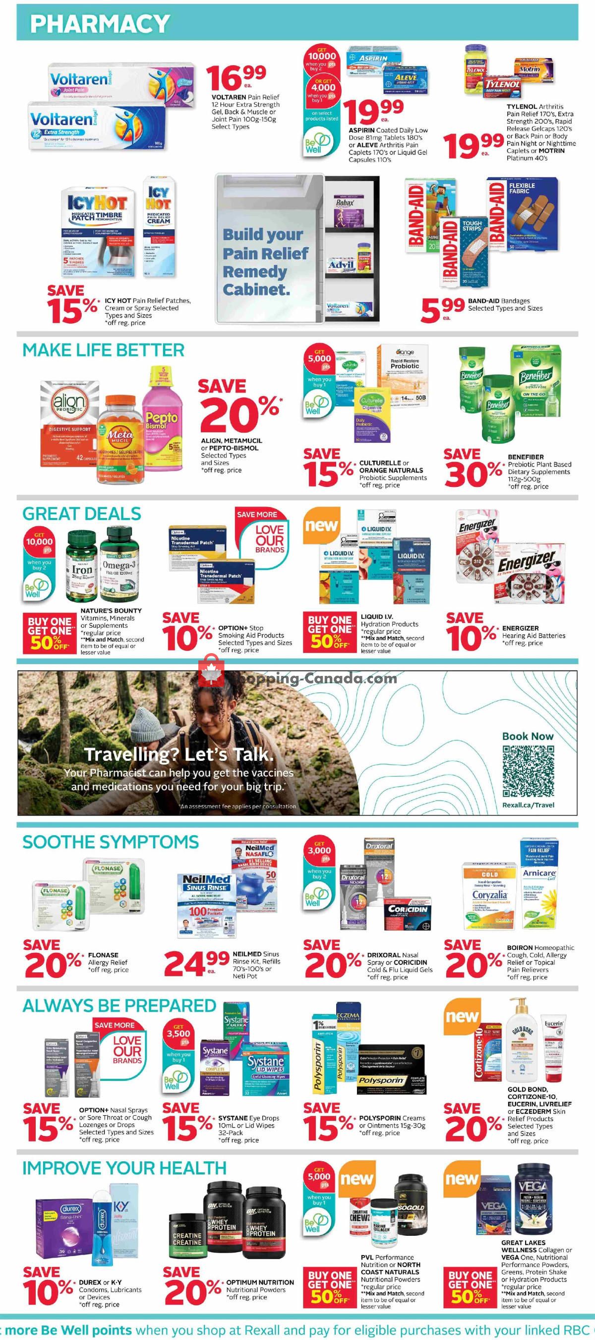 Rexall Drug Store flyer from Friday May 1, 2026 to Thursday May 7, 2026 - page 8