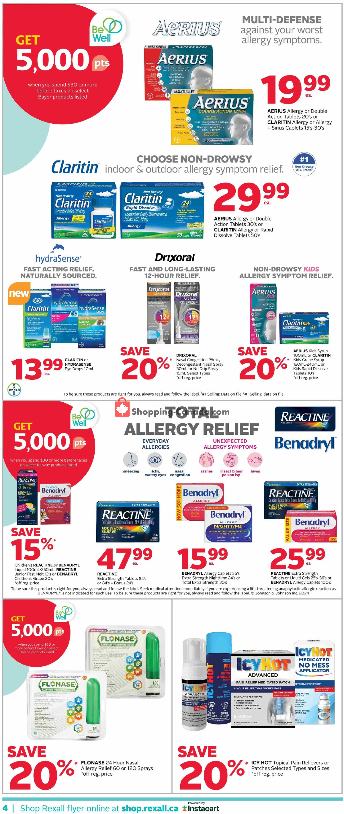 Rexall Drug Store flyer from Friday May 10, 2024 to Thursday May 16, 2024 - page 10