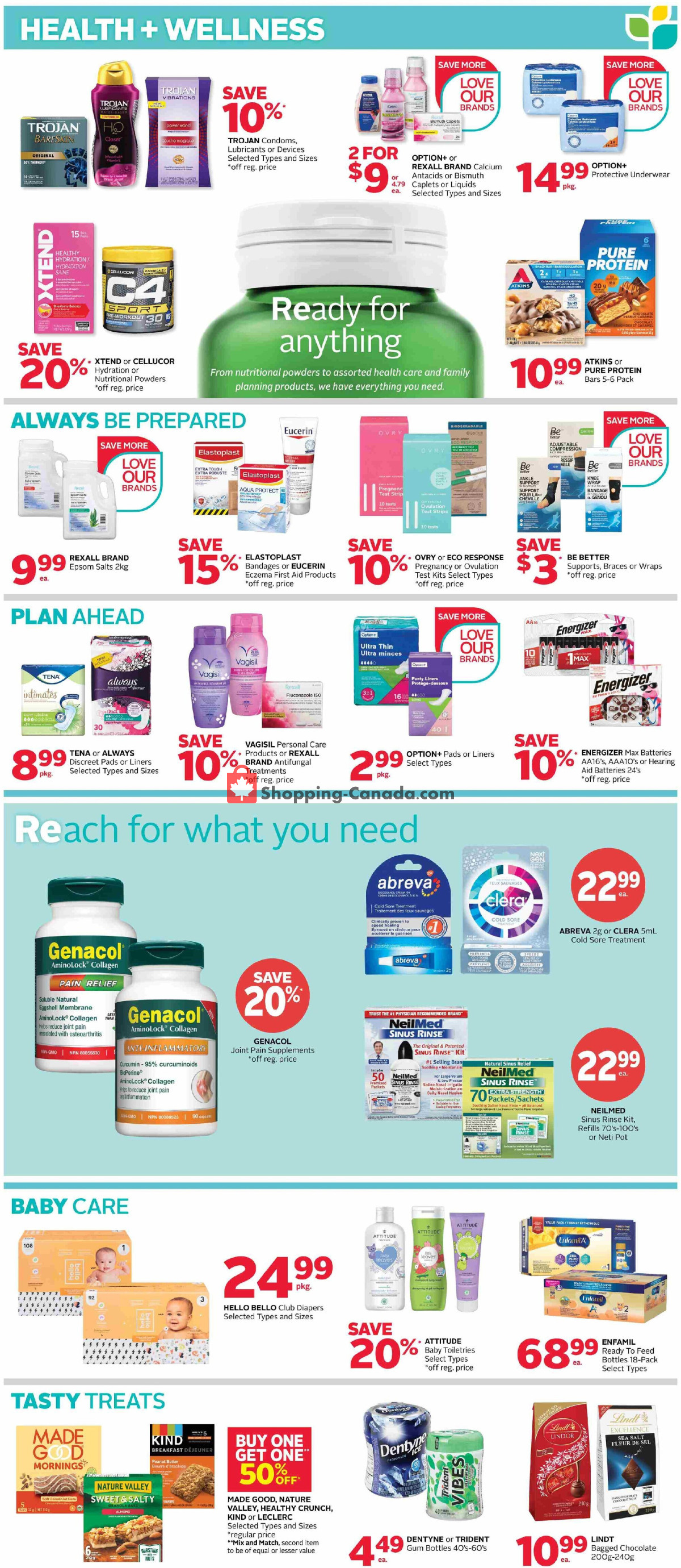 Rexall Drug Store flyer from Friday May 10, 2024 to Thursday May 16, 2024 - page 12