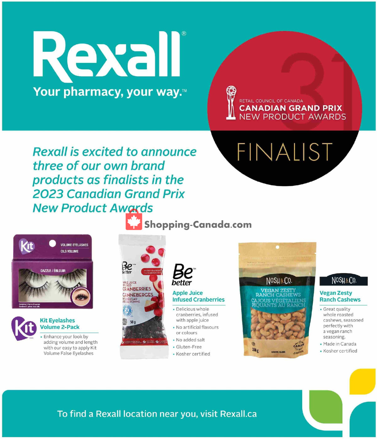 Rexall Drug Store flyer from Friday May 10, 2024 to Thursday May 16, 2024 - page 19