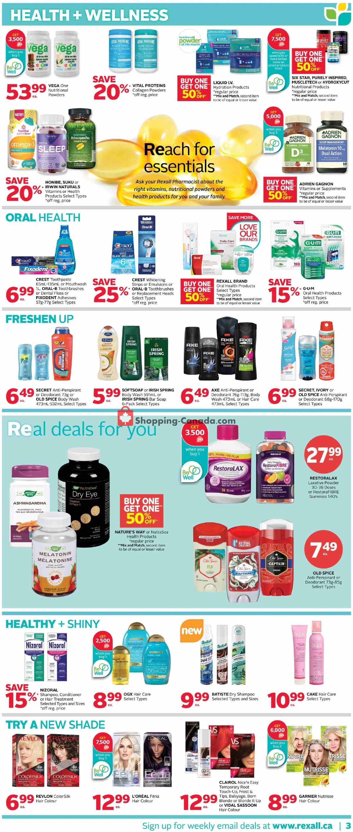 Rexall Drug Store flyer from Friday May 10, 2024 to Thursday May 16, 2024 - page 7
