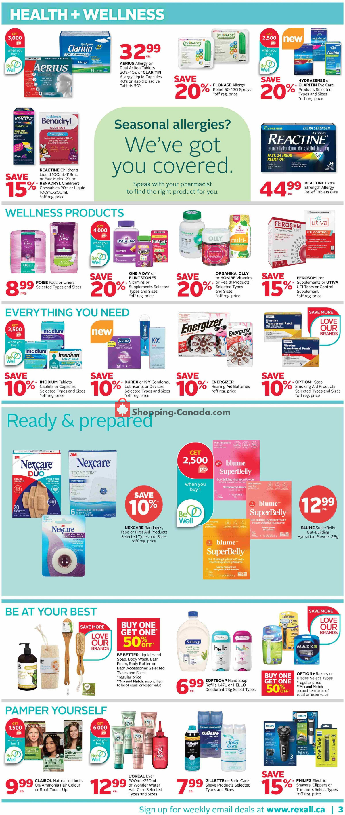 Rexall Drug Store flyer from Friday May 15, 2026 to Thursday May 21, 2026 - page 11