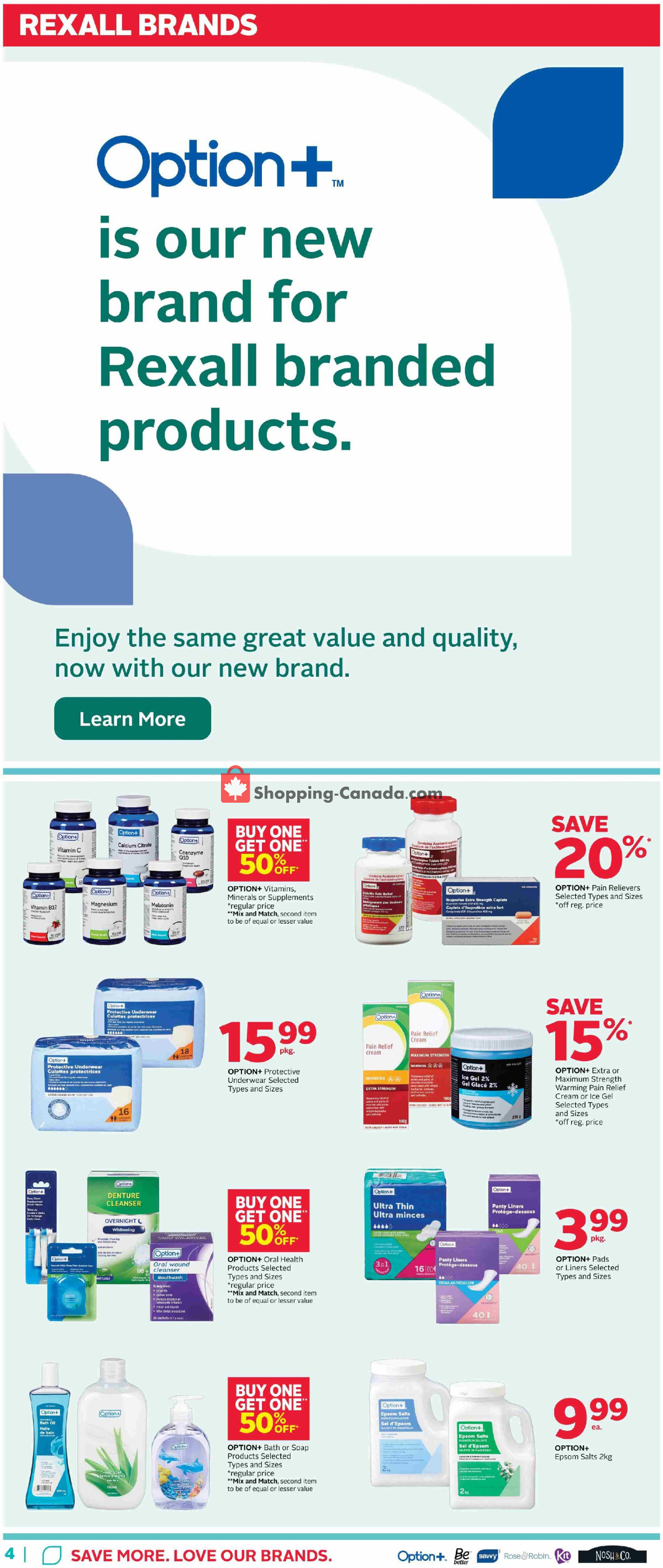 Rexall Drug Store flyer from Friday May 15, 2026 to Thursday May 21, 2026 - page 13