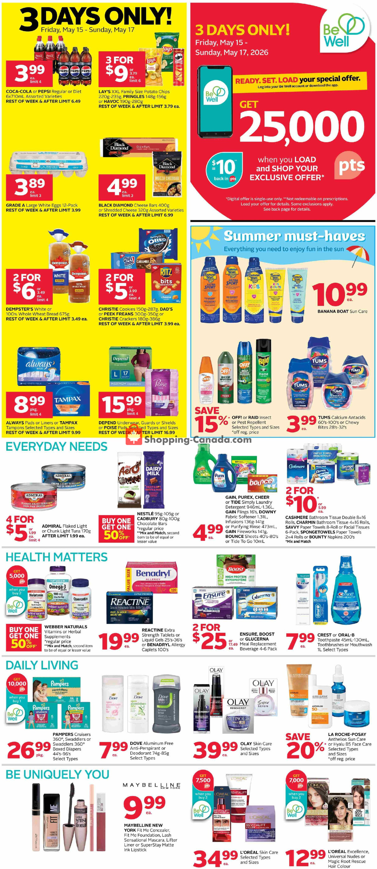 Rexall Drug Store flyer from Friday May 15, 2026 to Thursday May 21, 2026 - page 2