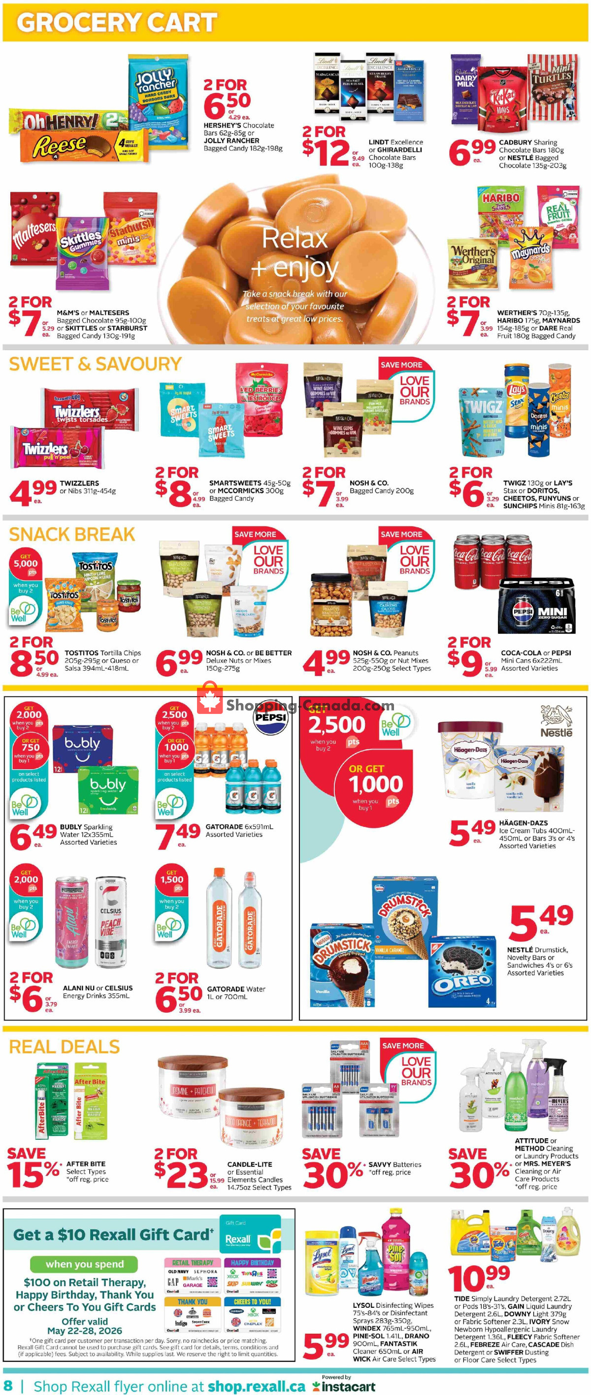 Rexall Drug Store flyer from Friday May 22, 2026 to Thursday May 28, 2026 - page 17