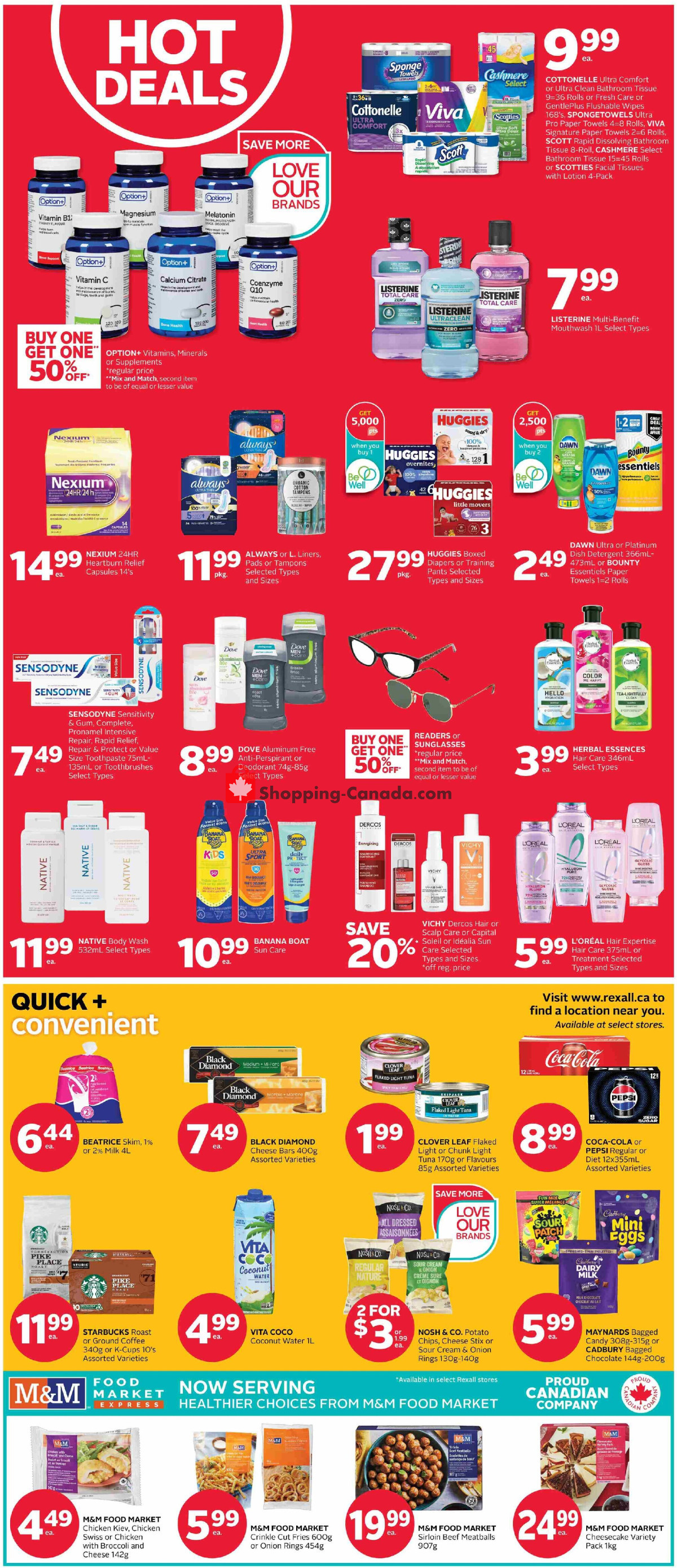 Rexall Drug Store flyer from Friday May 22, 2026 to Thursday May 28, 2026 - page 4