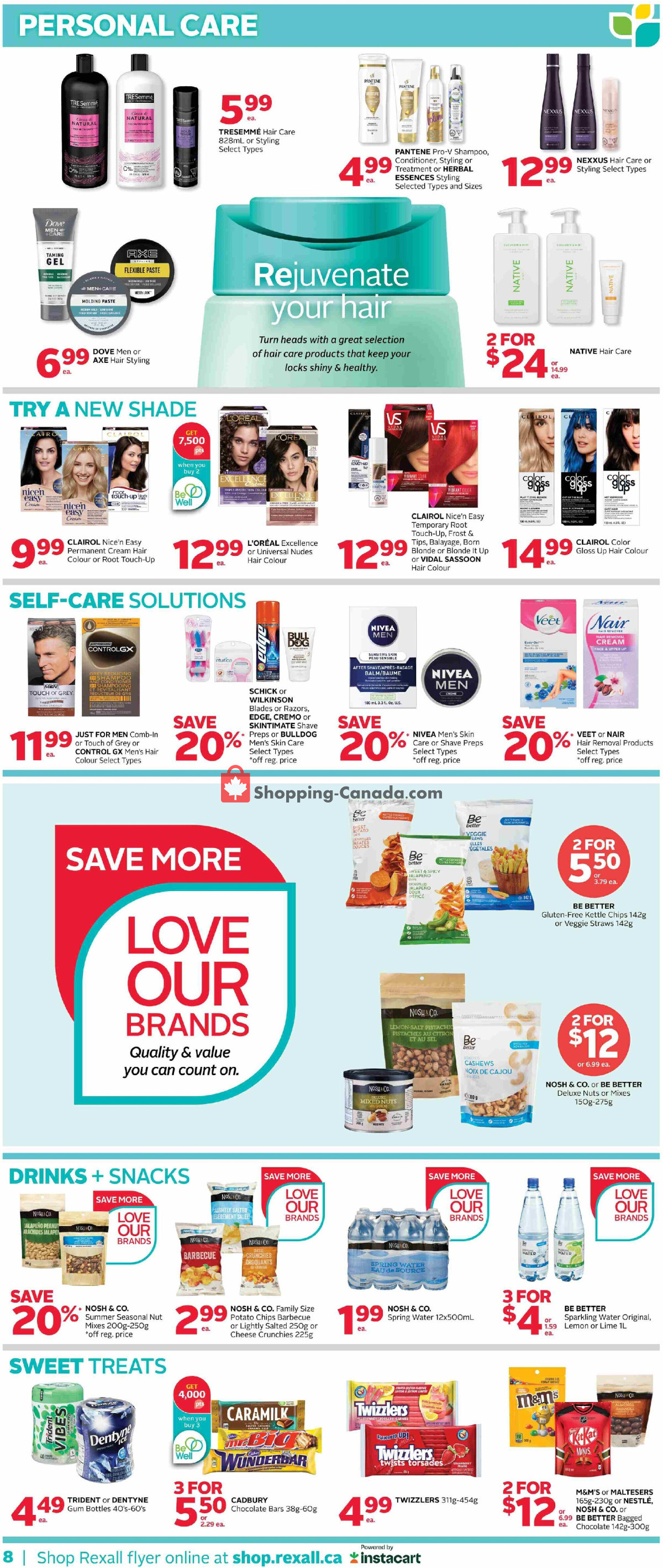Rexall Drug Store flyer from Friday May 3, 2024 to Thursday May 9, 2024 - page 16