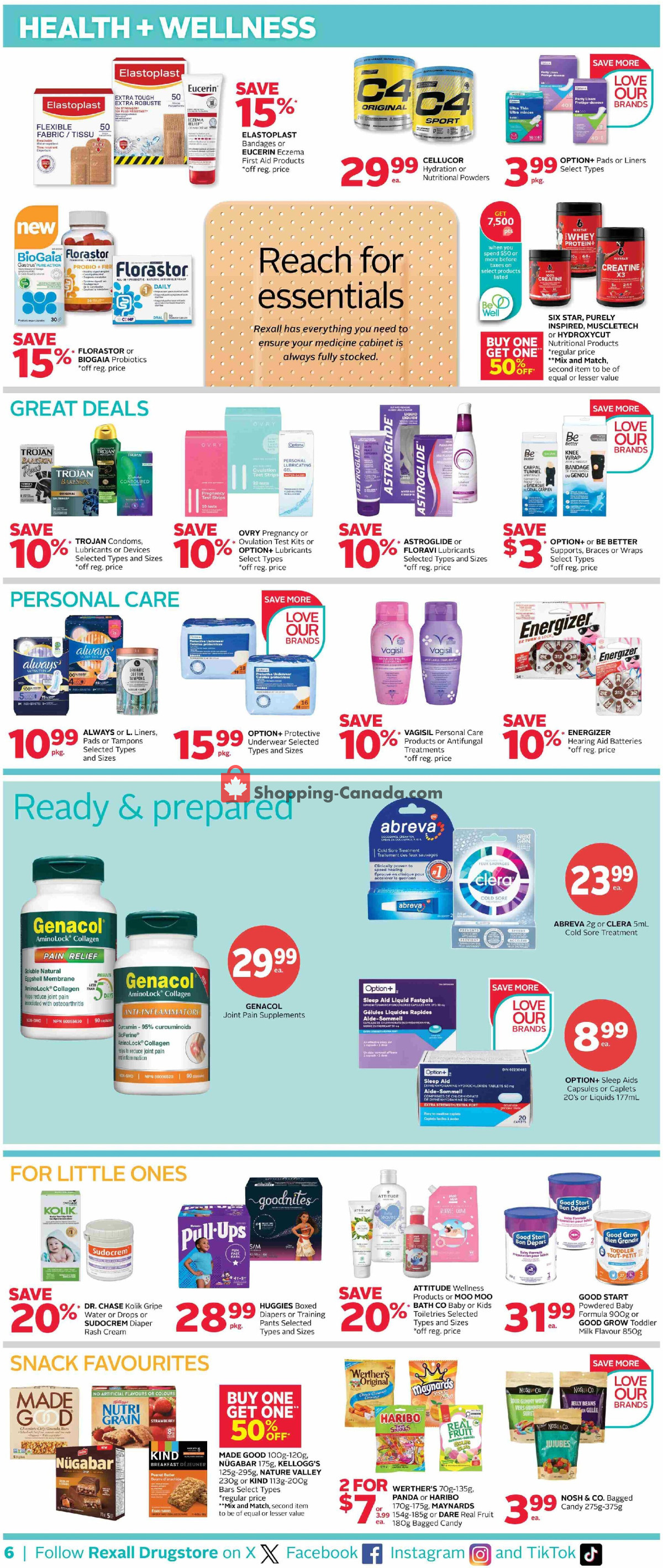 Rexall Drug Store flyer from Friday May 8, 2026 to Thursday May 14, 2026 - page 15