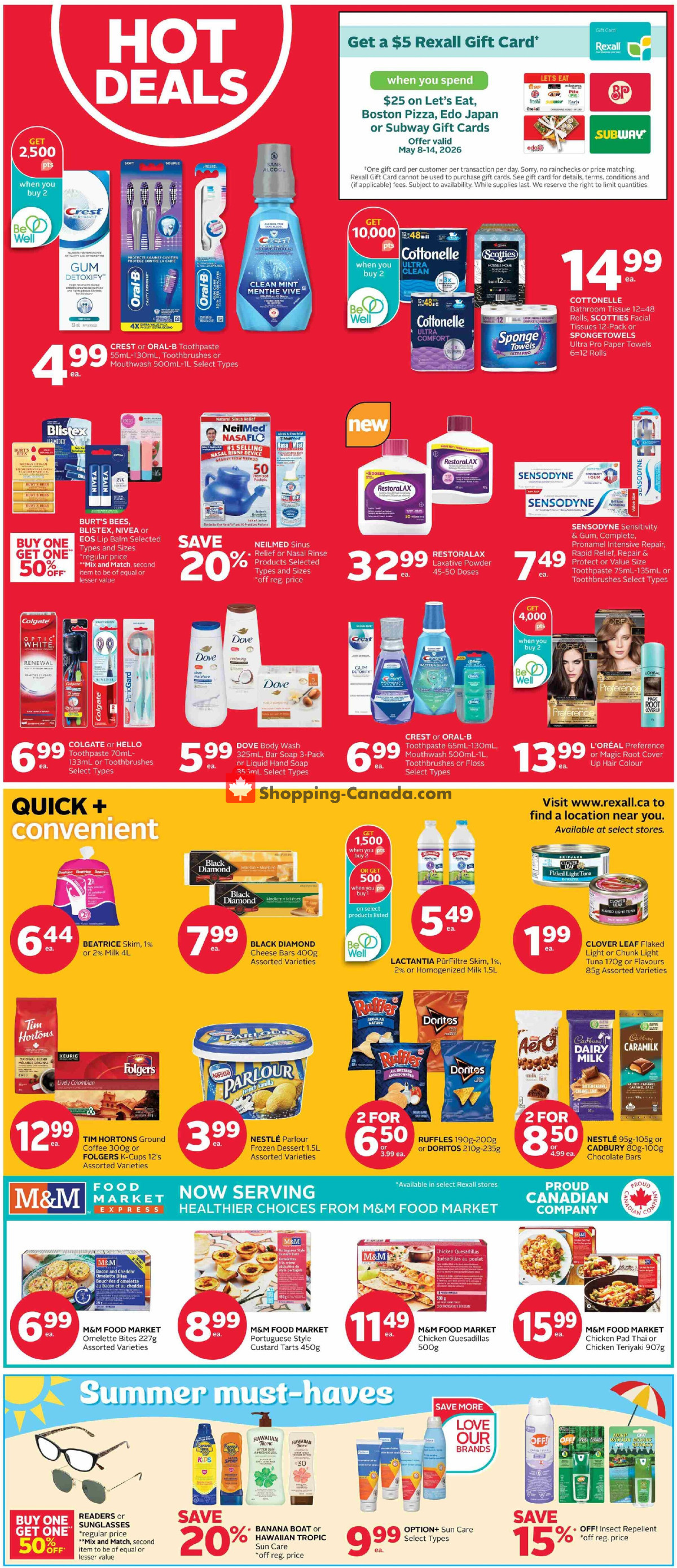Rexall Drug Store flyer from Friday May 8, 2026 to Thursday May 14, 2026 - page 5