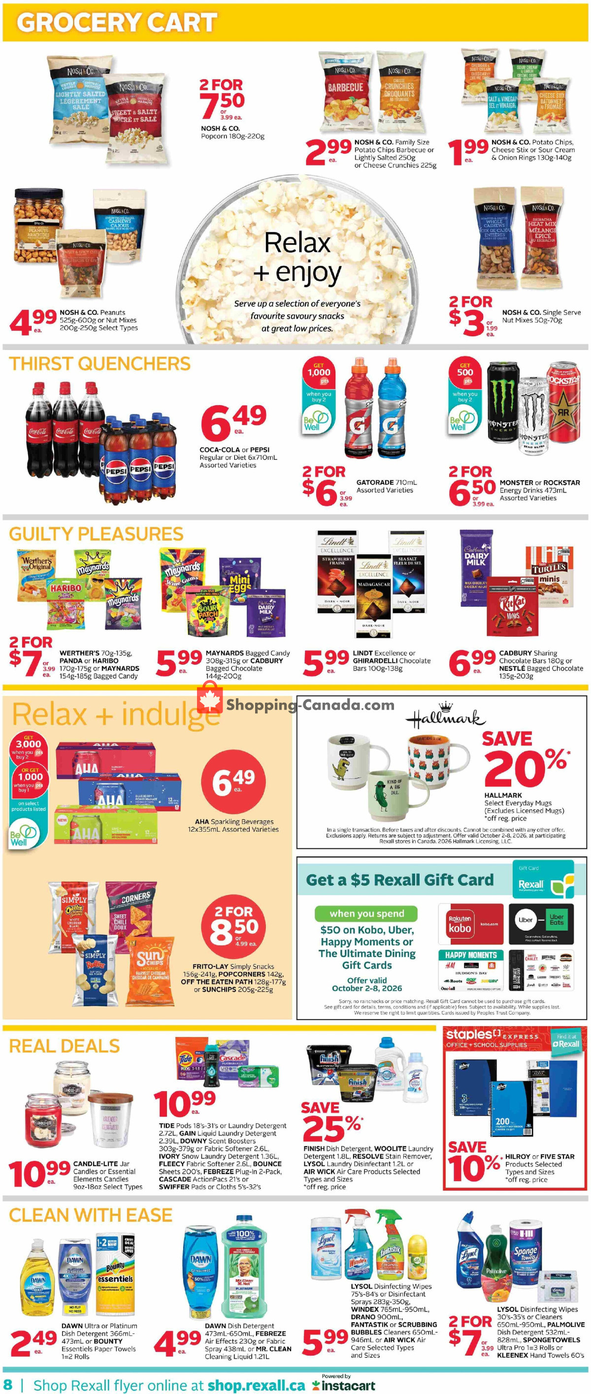Rexall Drug Store flyer from Friday October 2, 2026 to Thursday October 8, 2026 - page 15