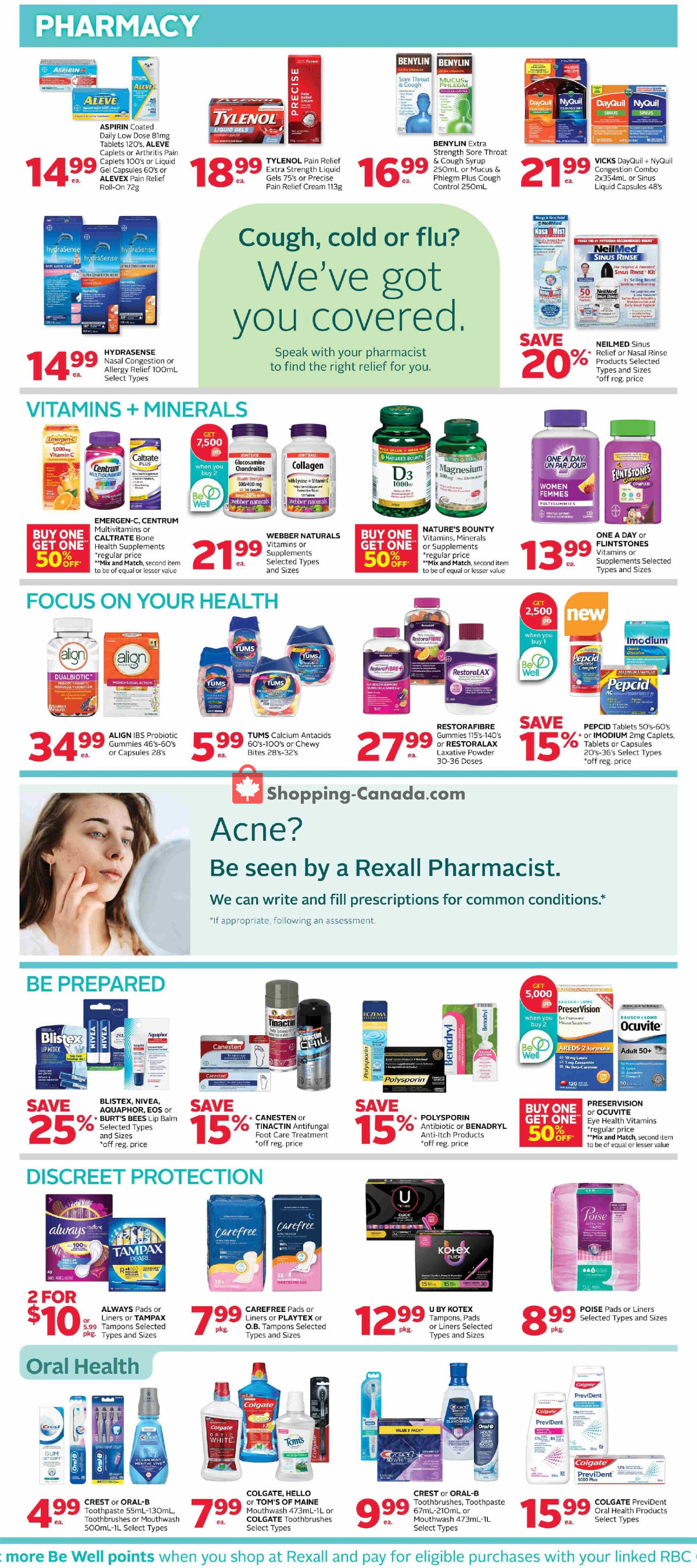 Rexall Drug Store flyer from Friday October 2, 2026 to Thursday October 8, 2026 - page 7