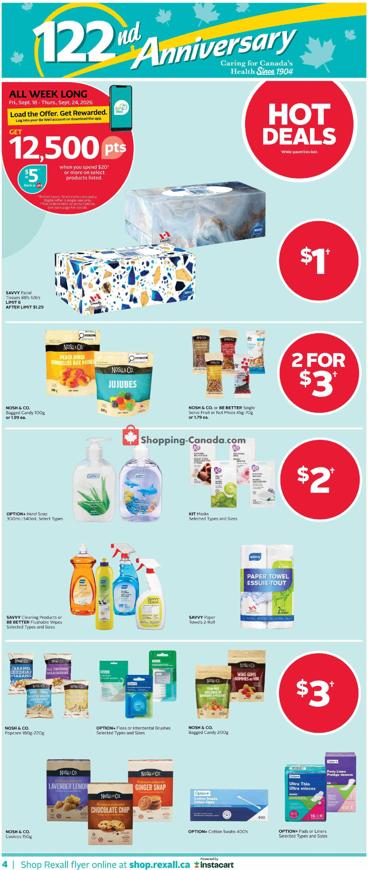 Rexall Drug Store flyer from Friday September 18, 2026 to Thursday September 24, 2026 - page 13