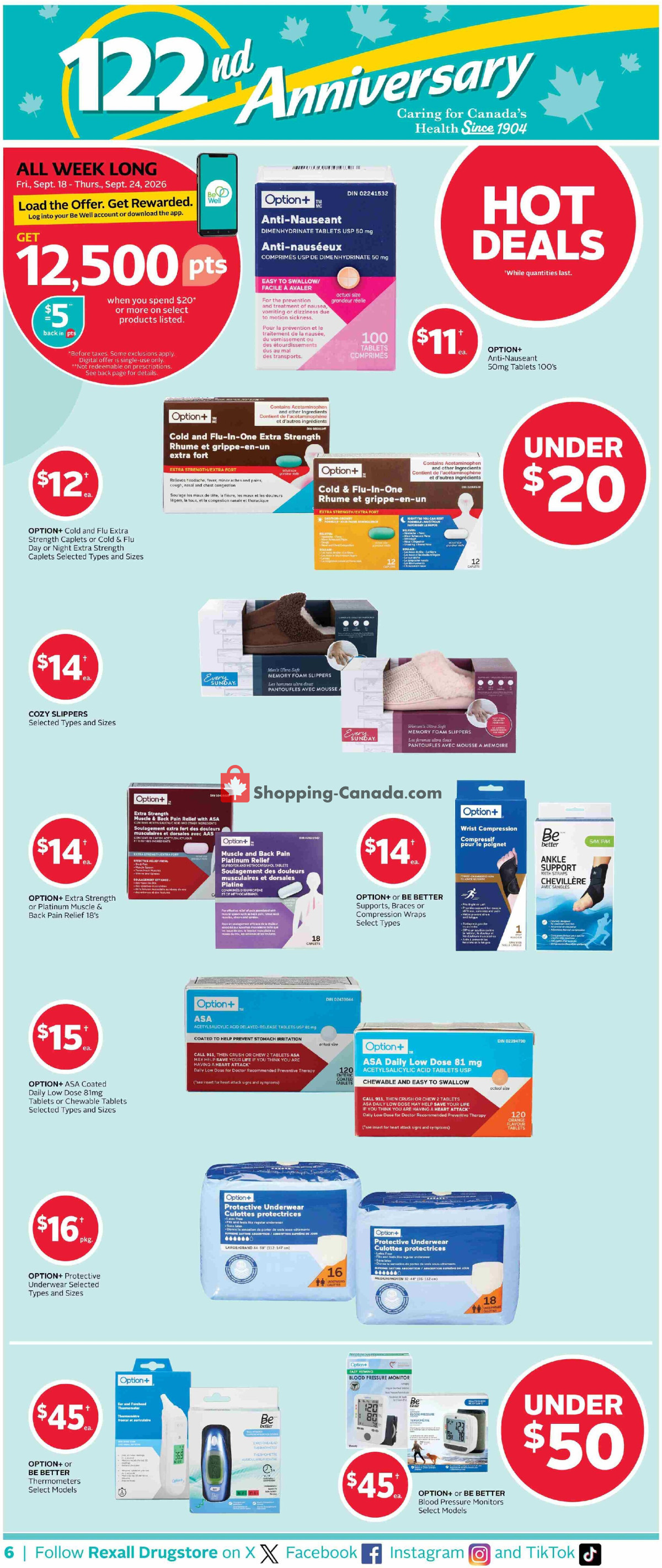 Rexall Drug Store flyer from Friday September 18, 2026 to Thursday September 24, 2026 - page 15
