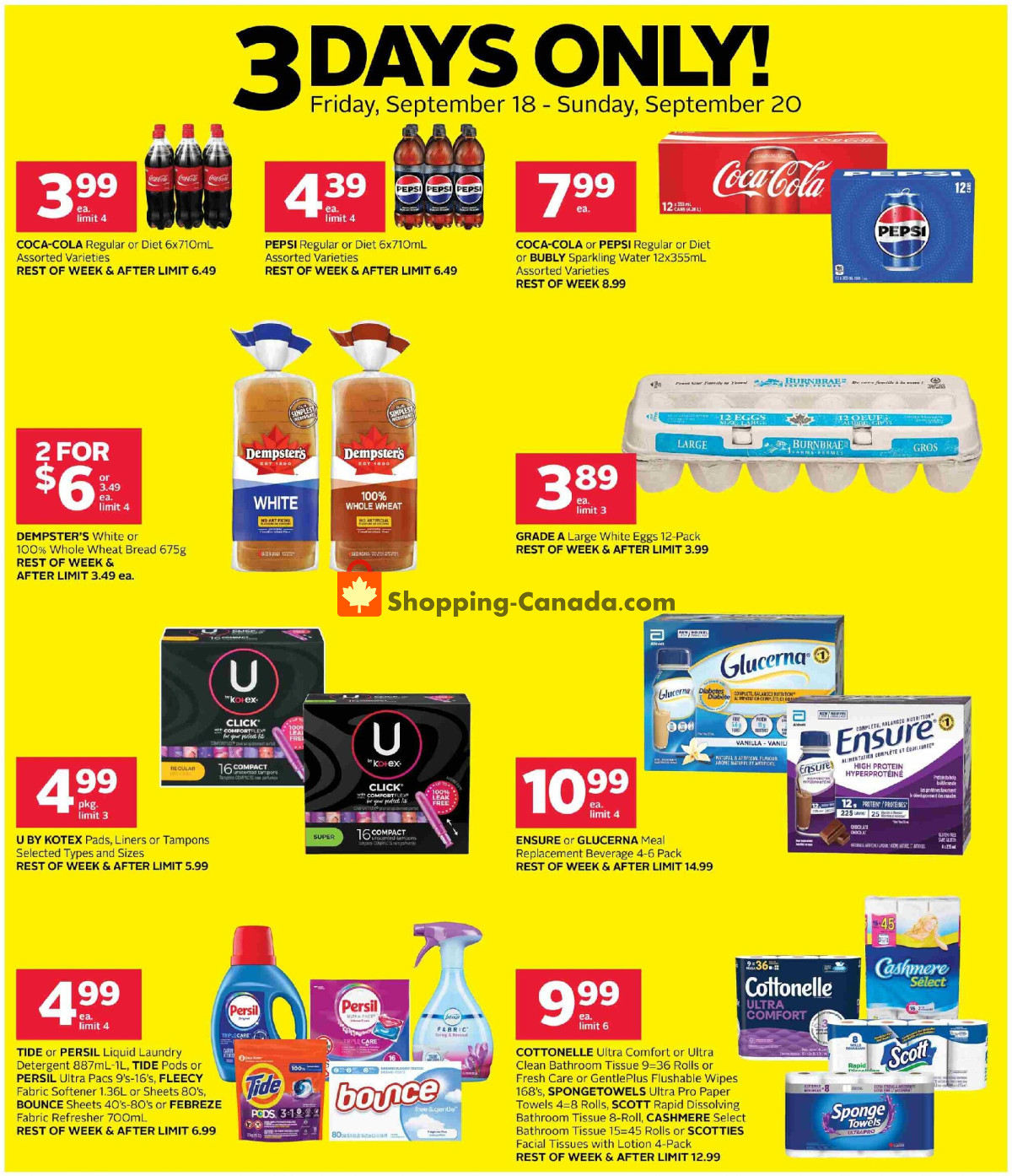 Rexall Drug Store flyer from Friday September 18, 2026 to Thursday September 24, 2026 - page 2