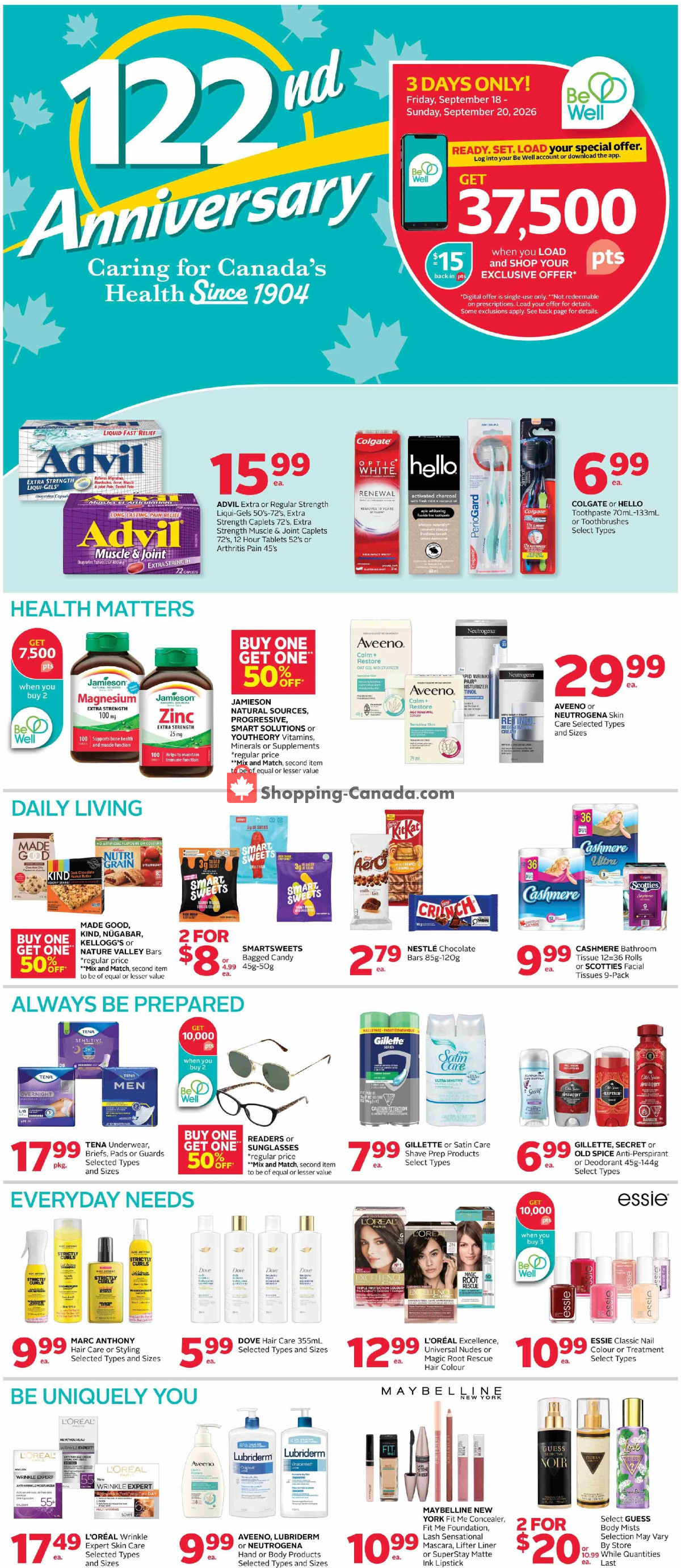 Rexall Drug Store flyer from Friday September 18, 2026 to Thursday September 24, 2026 - page 3