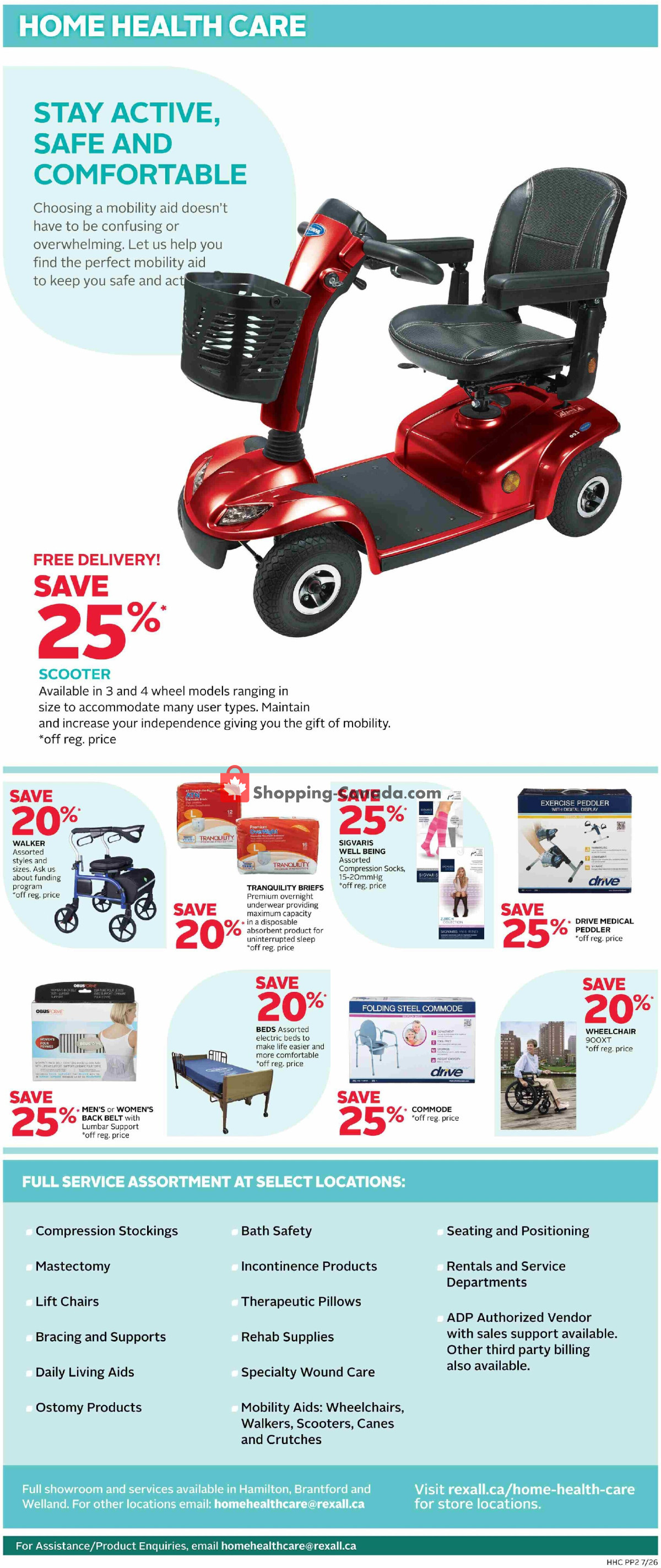 Rexall Drug Store flyer from Friday September 25, 2026 to Thursday October 1, 2026 - page 12