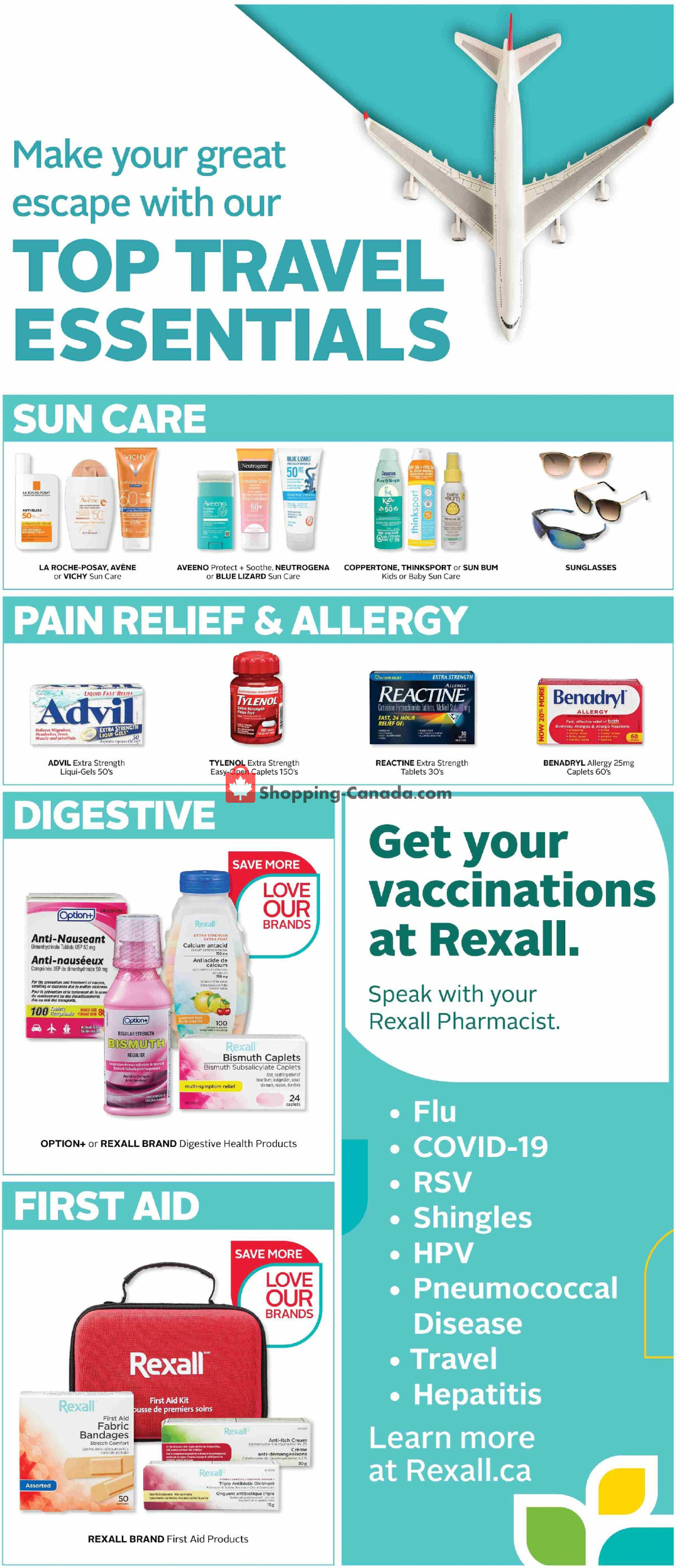 Rexall Drug Store flyer from Friday March 8, 2024 to Thursday March 14, 2024 - page 12