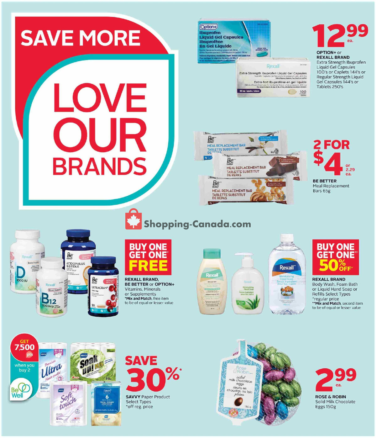 Rexall Drug Store flyer from Friday March 8, 2024 to Thursday March 14, 2024 - page 5