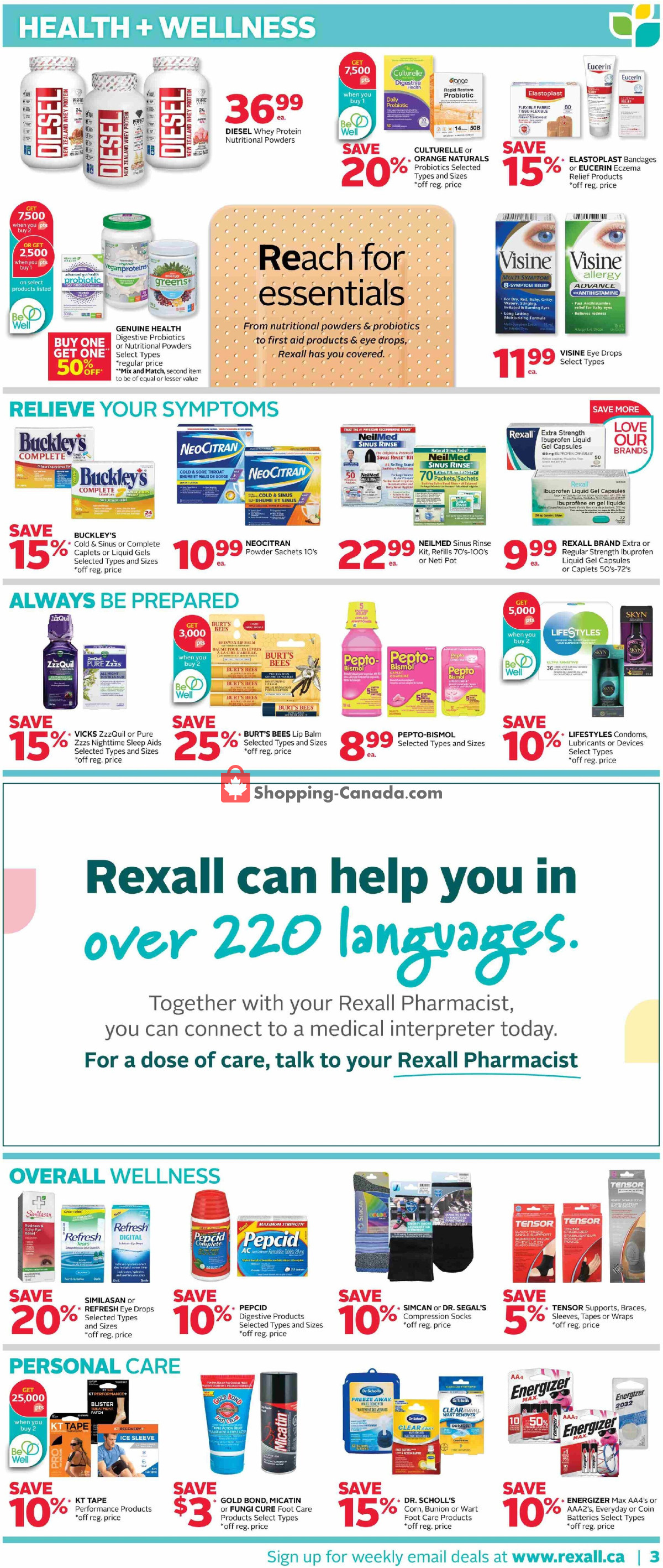 Rexall Drug Store flyer from Friday March 8, 2024 to Thursday March 14, 2024 - page 8
