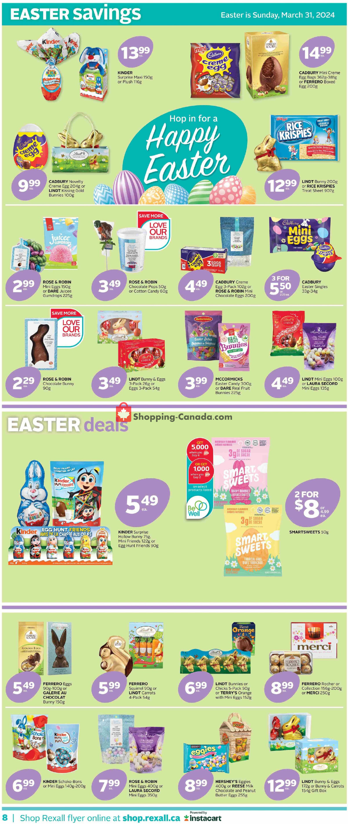 Rexall Drug Store flyer from Friday March 15, 2024 to Thursday March 21, 2024 - page 13