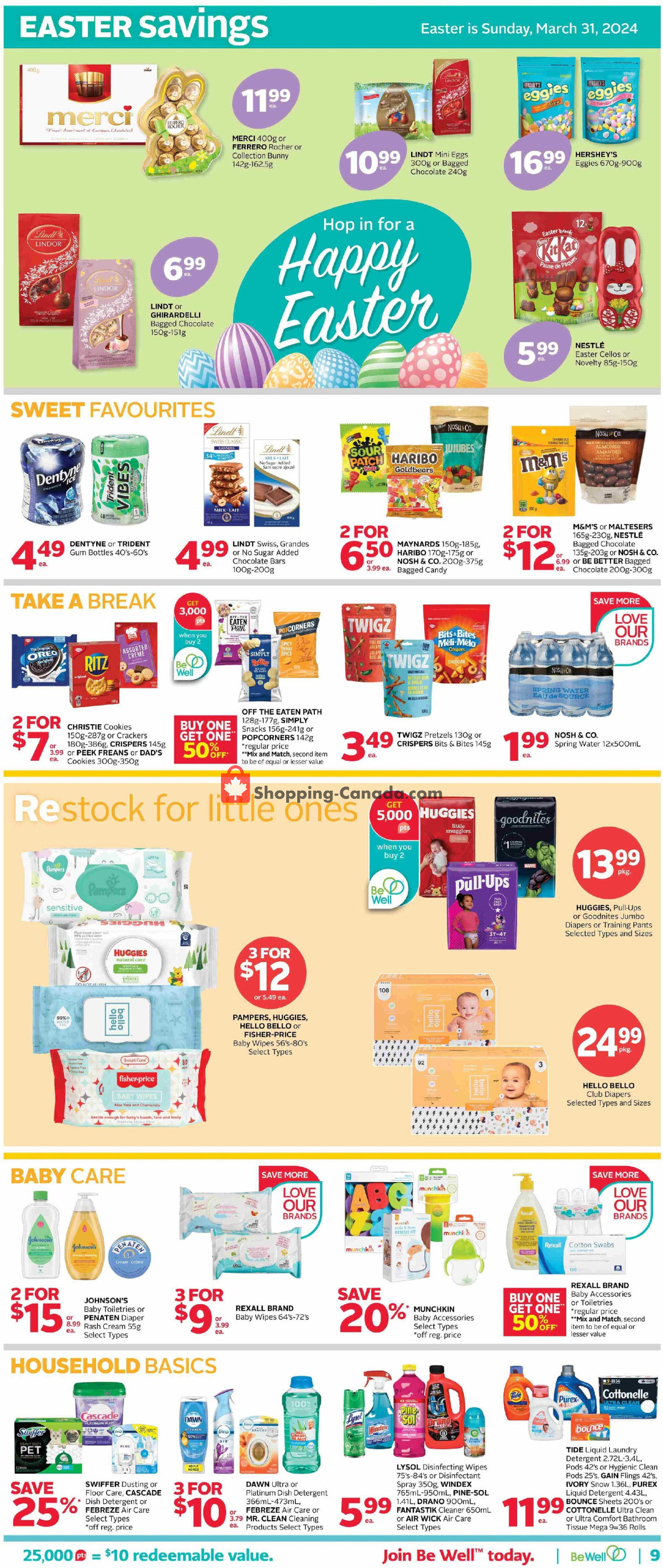 Rexall Drug Store flyer from Friday March 15, 2024 to Thursday March 21, 2024 - page 14