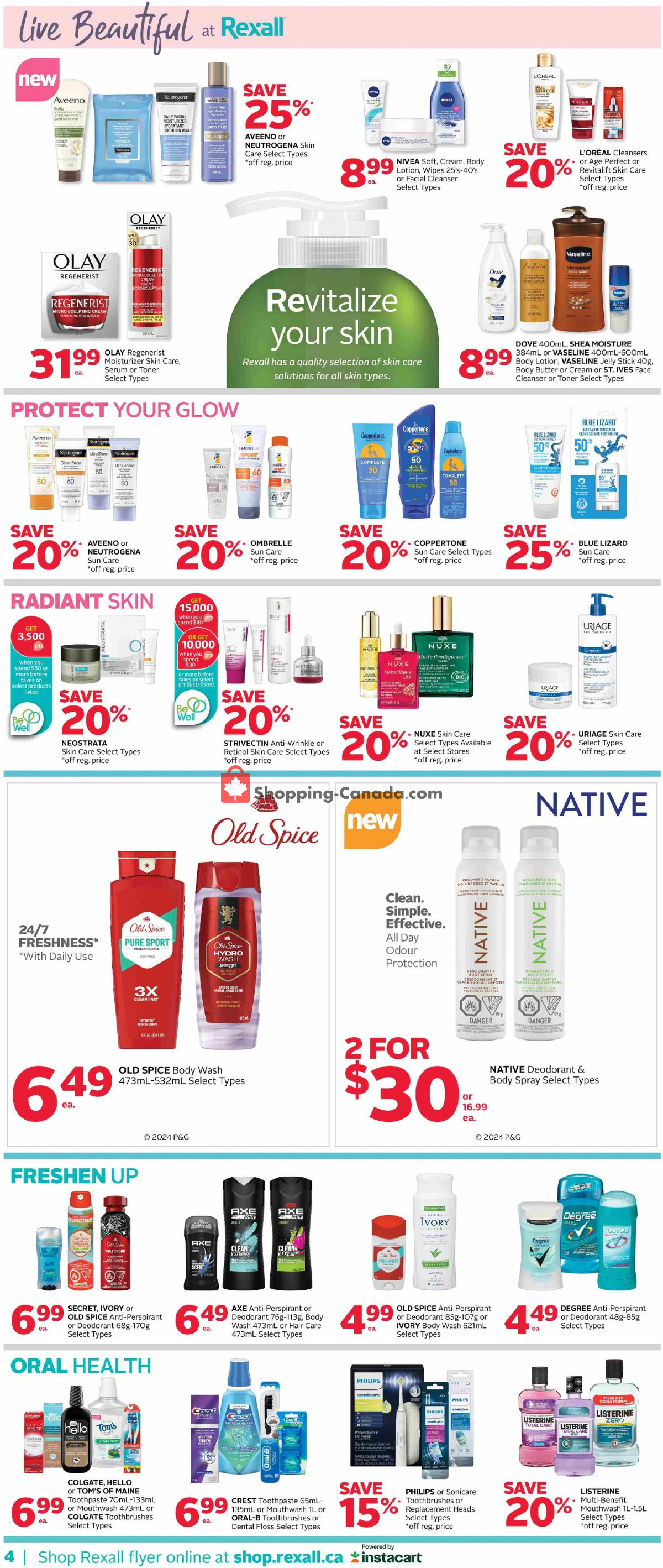 Rexall Drug Store flyer from Friday March 15, 2024 to Thursday March 21, 2024 - page 8